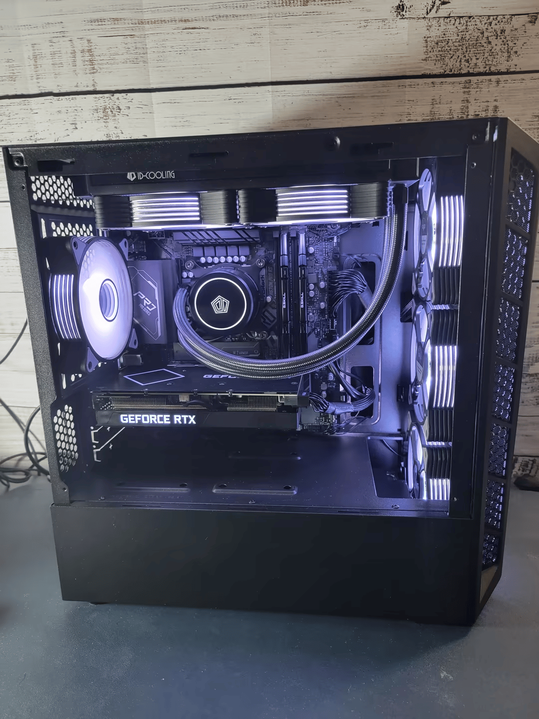 "MeisterBox" Watercooled Intel I5 12400 + RTX 3060ti Gaming PC