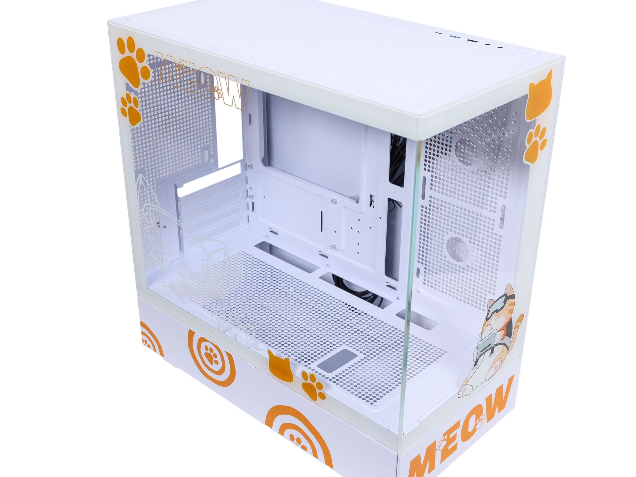 Segotep Memphis-S Meow Combo M-ATX  Case, AIO BeIced II 360, ARGB Fan Meow Edition