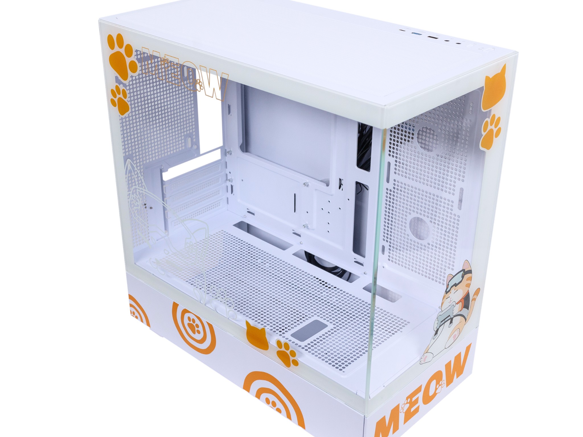Segotep Memphis-S Meow Combo M-ATX  Case, AIO BeIced II 360, ARGB Fan Meow Edition