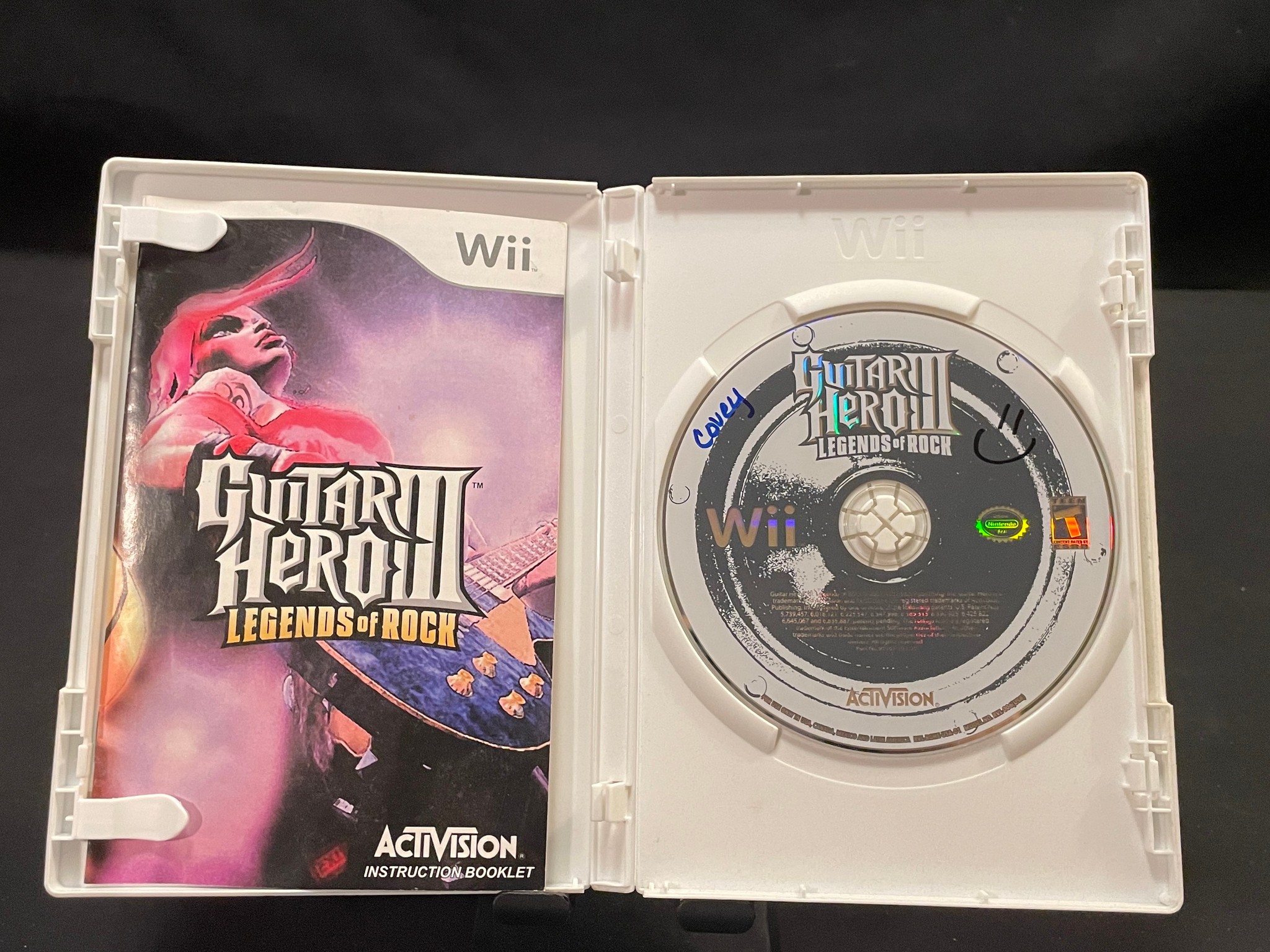 Guitar Hero III Legends of Rock Nintendo Wii