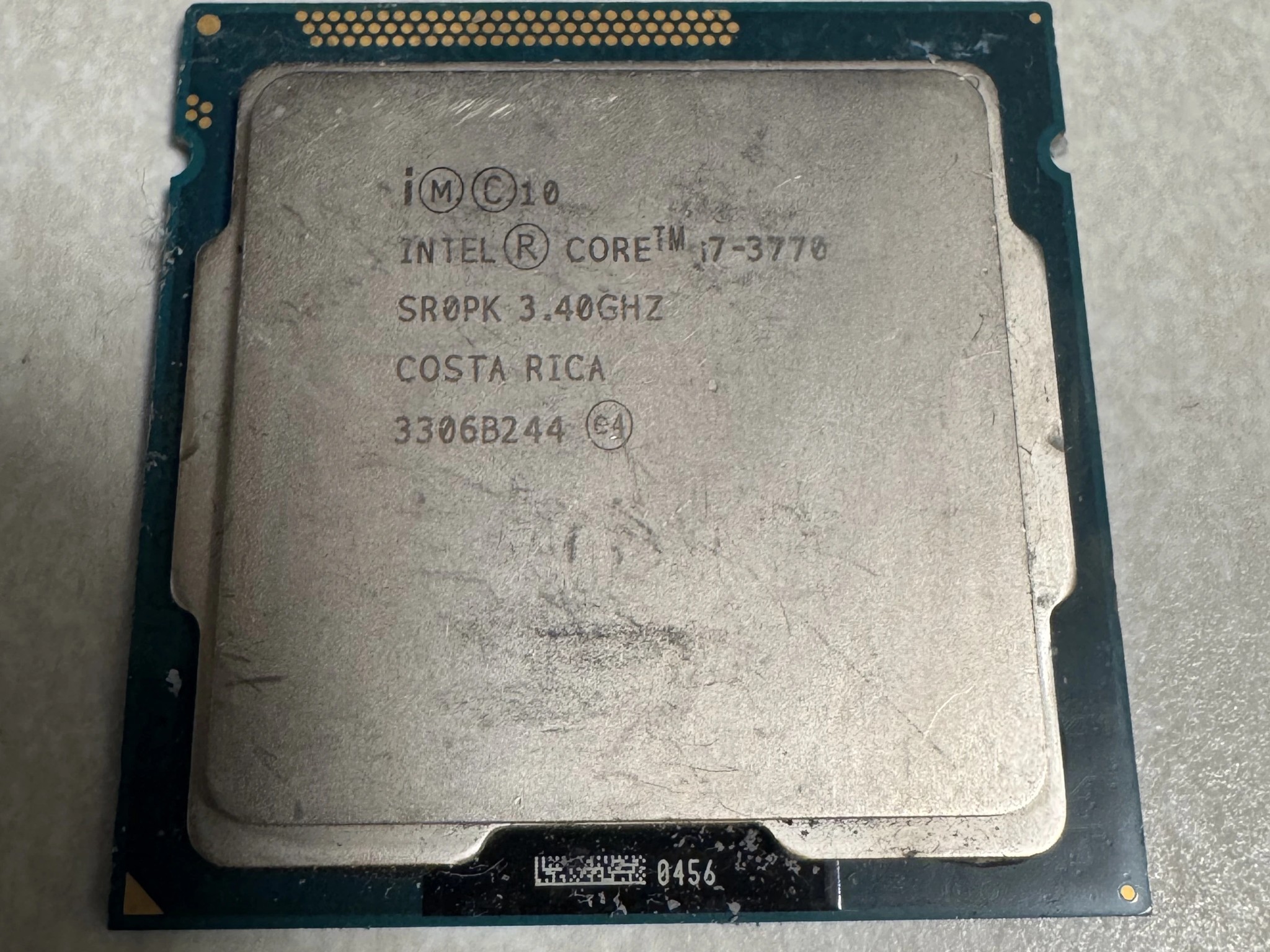 Intel Core i7 3770 Quad Core 3.4GHz