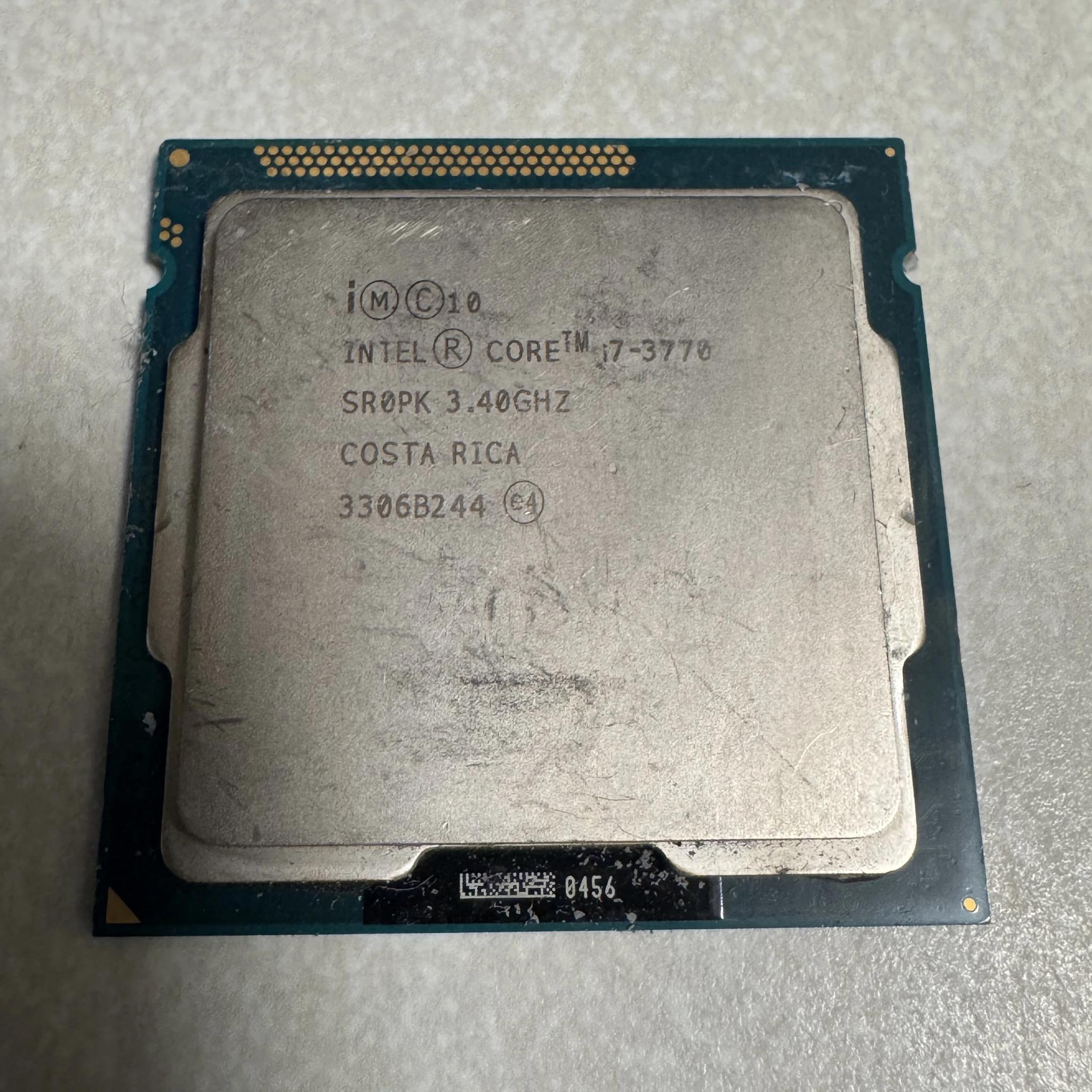 Intel Core i7 3770 Quad Core 3.4GHz