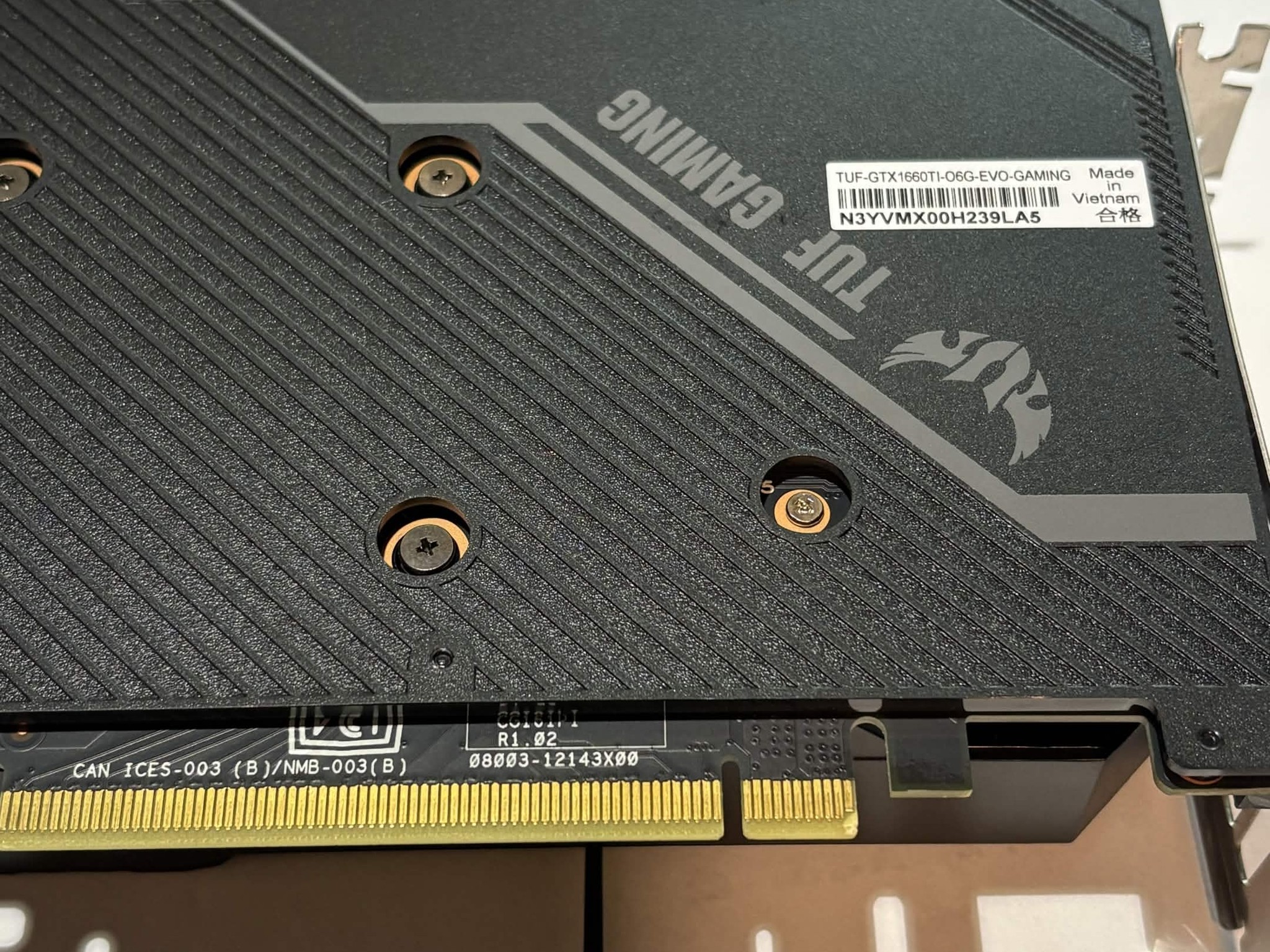 Asus TUF GeForce GTX 1660 Ti