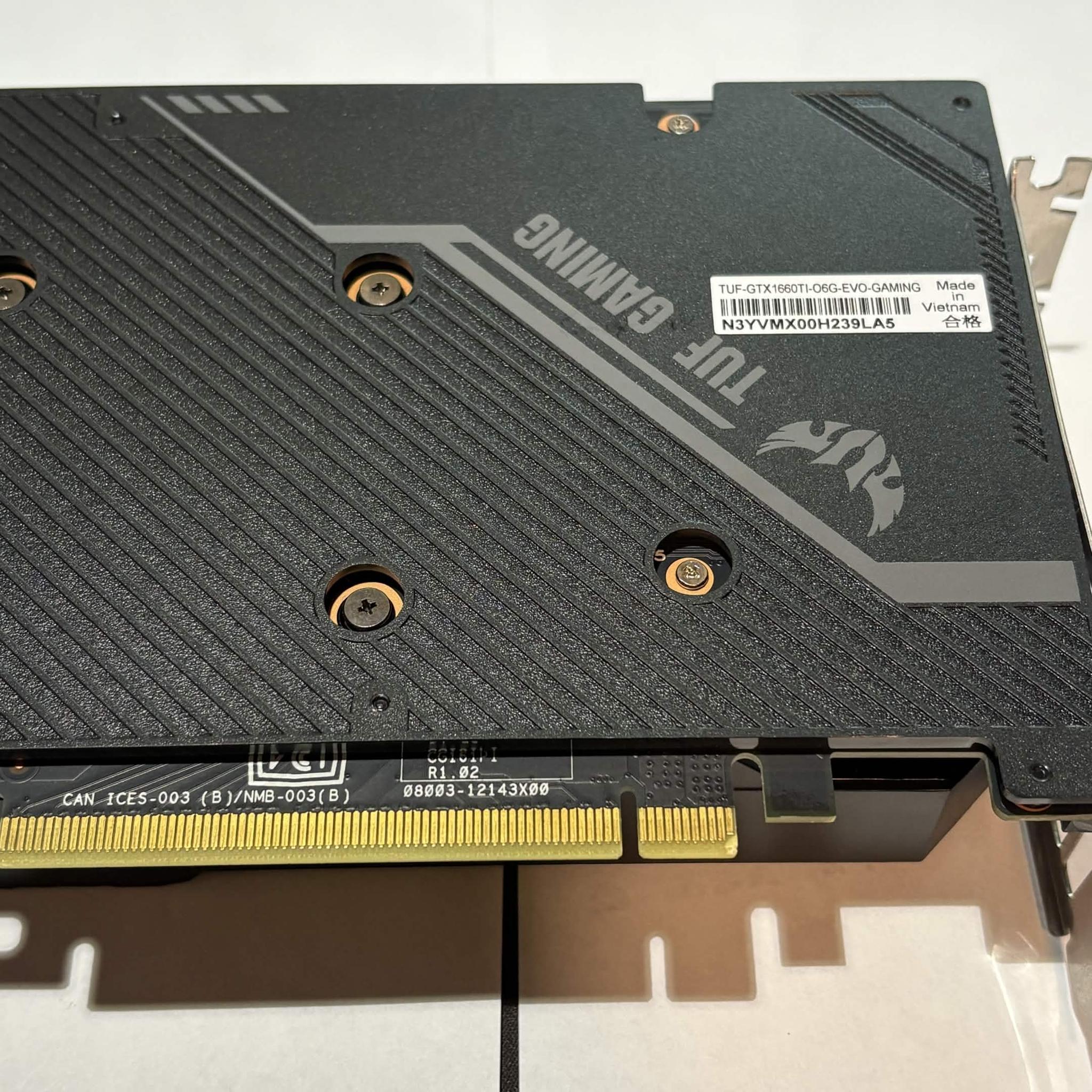 Asus TUF GeForce GTX 1660 Ti