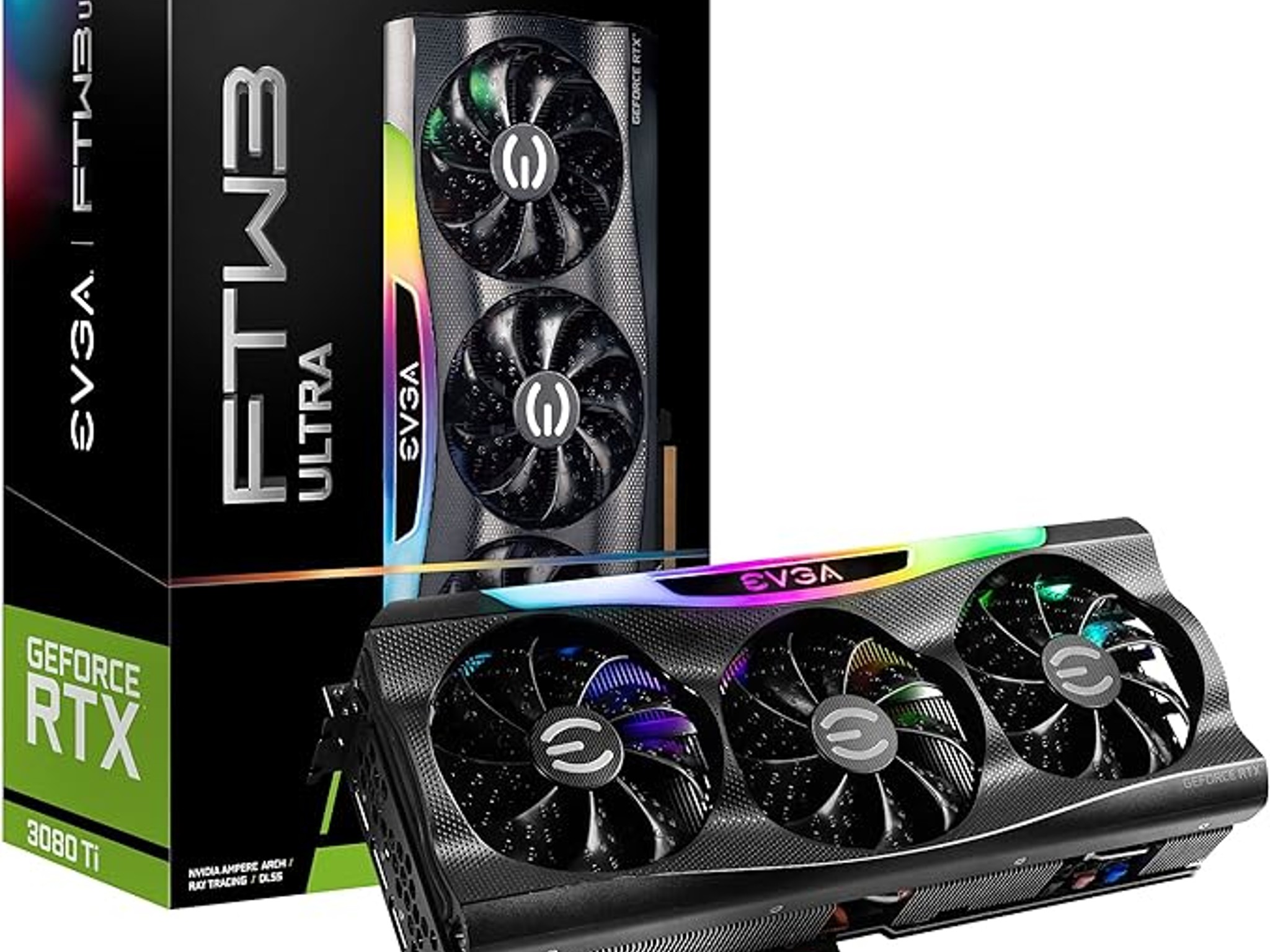 EVGA 3080ti Ultra FTW3 w/box