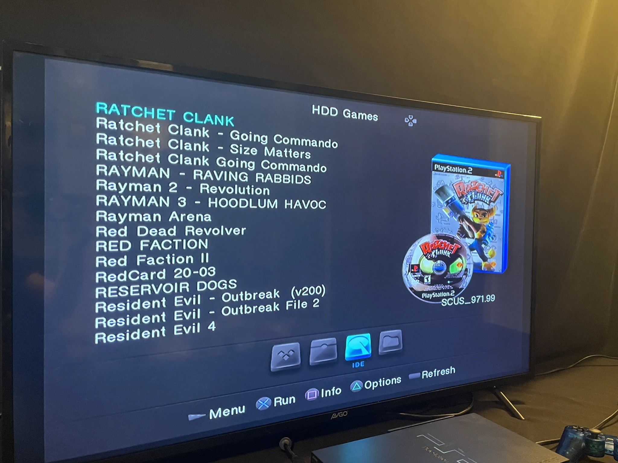 Playstation 2 Ps2 4TB Drive, Hdmi, Blue Wireless Controllers And Accessories