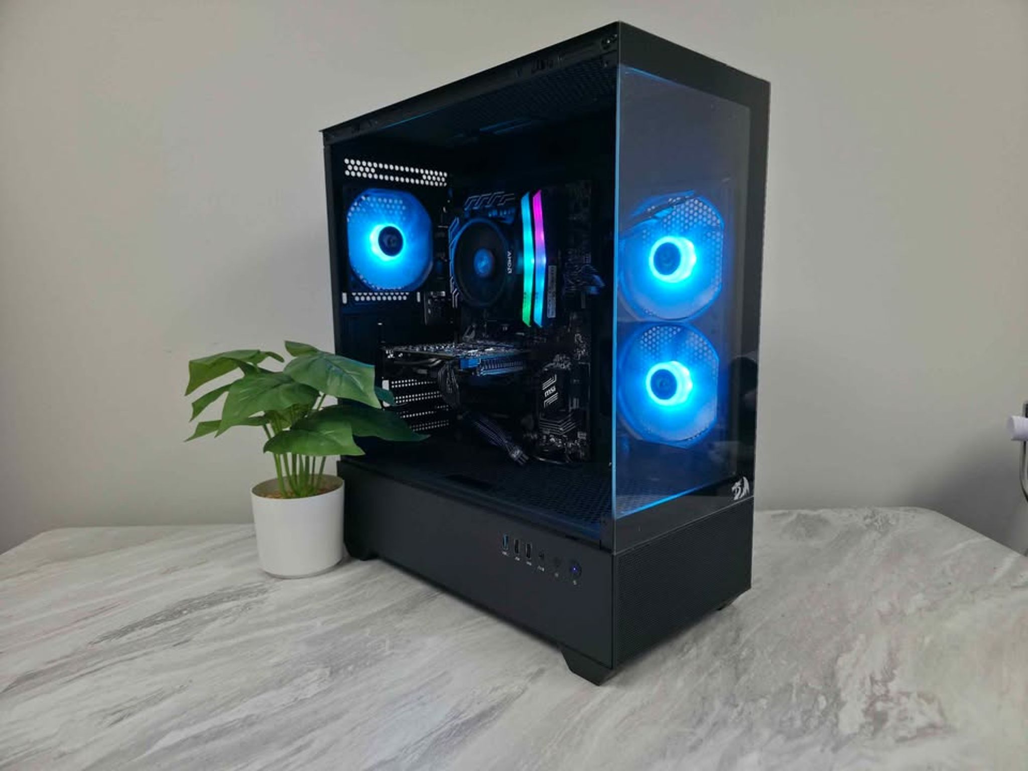 BCPC | 1080p Budget Gaming PC Computer (Ryzen 5 2600, GTX 1660 Super, 32GB DDR4)