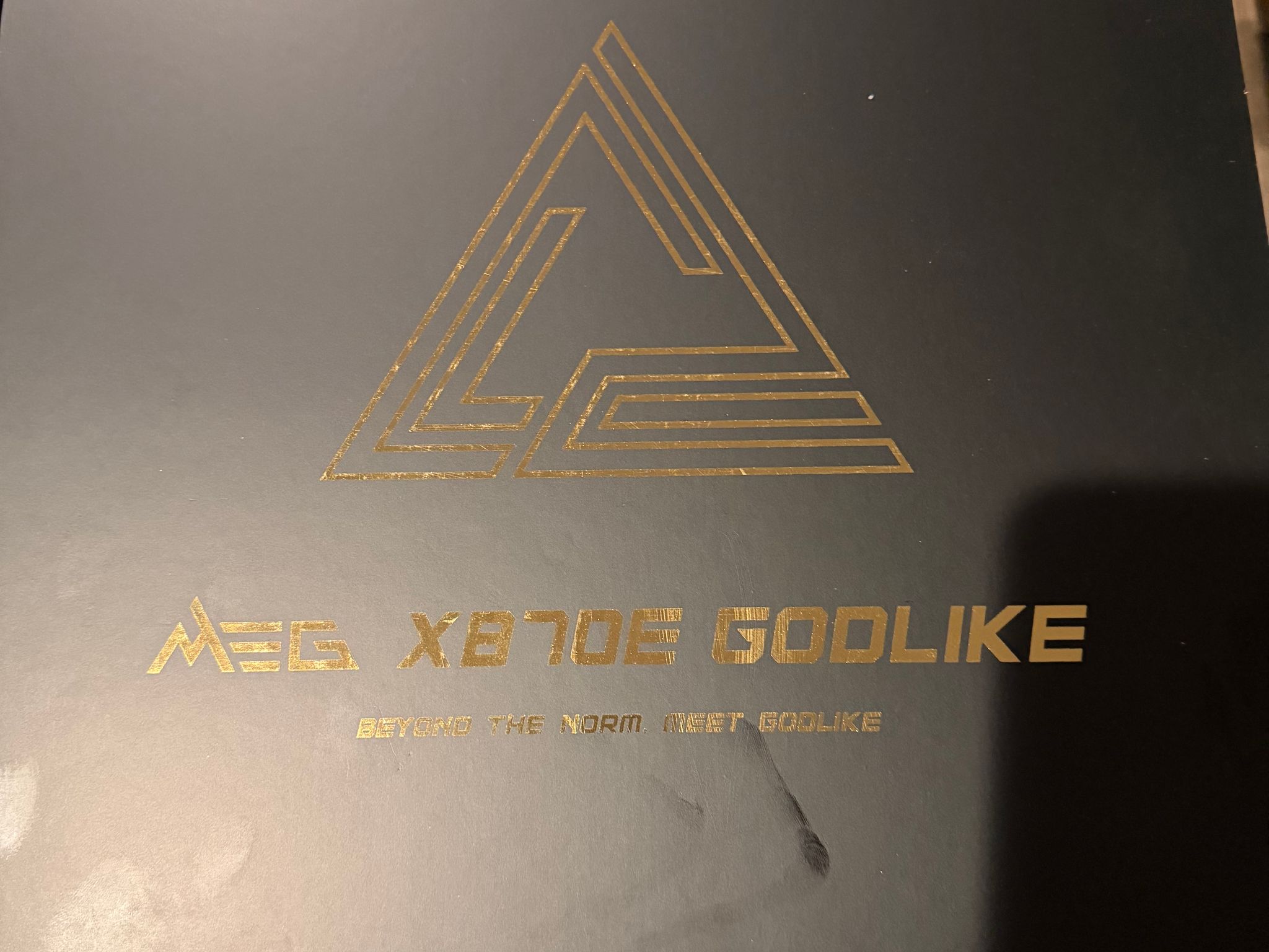 MSI MEG X870E GODLIKE AM5 Motherboard w/ ALL Accessories & Original Box