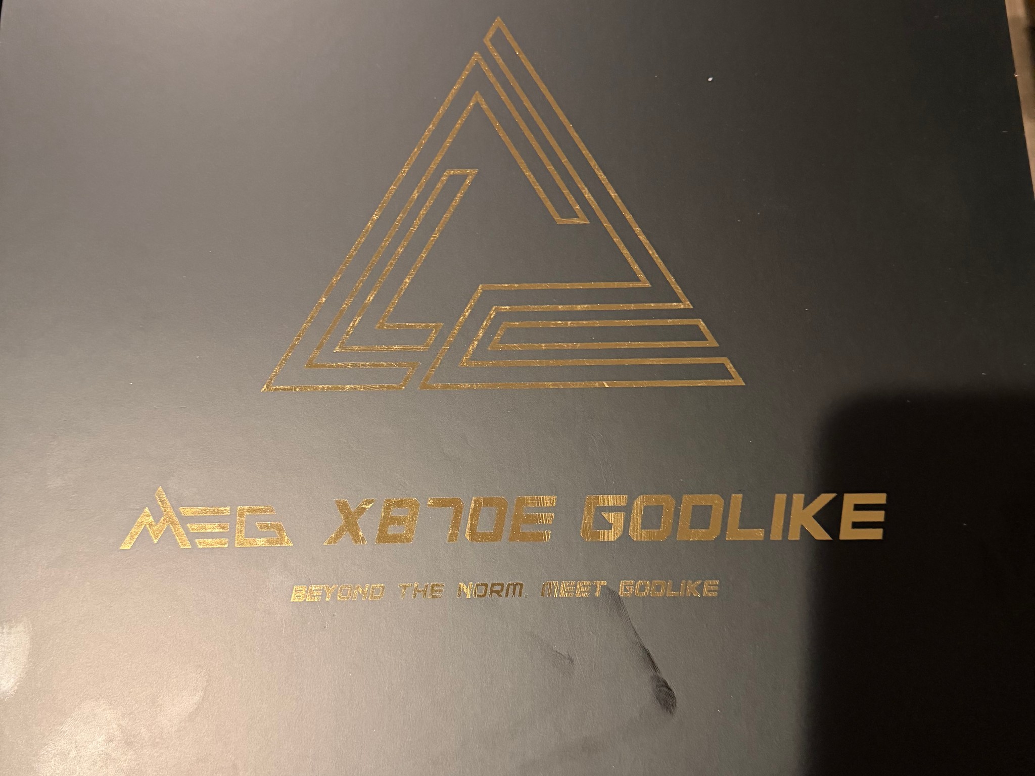 MSI MEG X870E GODLIKE AM5 Motherboard w/ ALL Accessories & Original Box