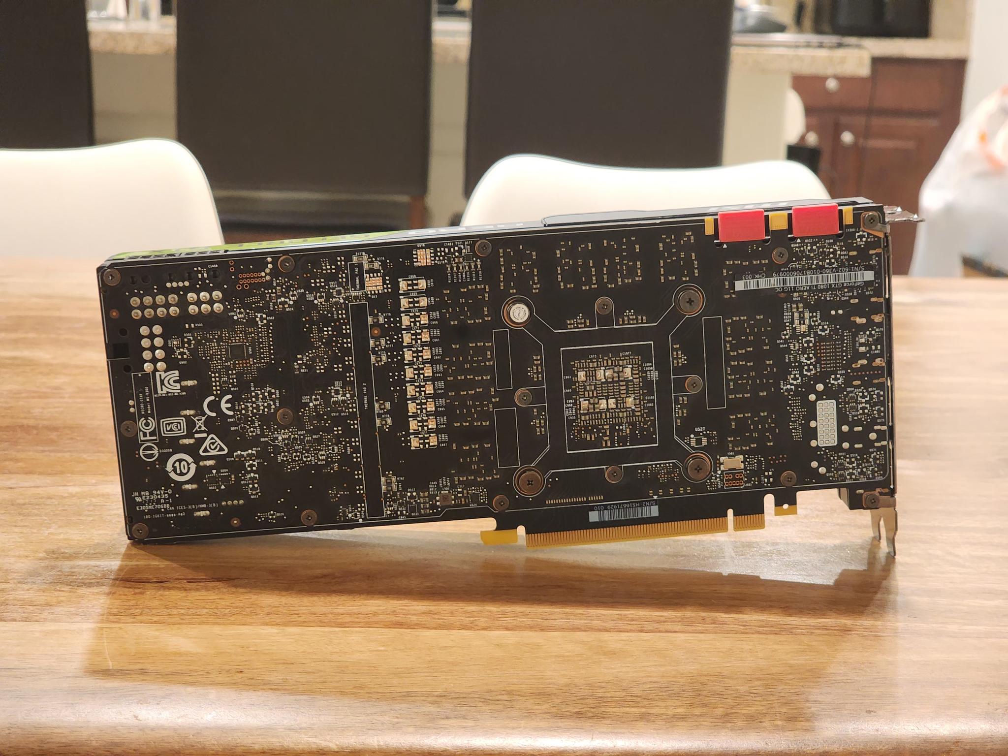 MSI GeForce GTX 1080 Ti AERO OC 11GB 352-Bit GDDR5X