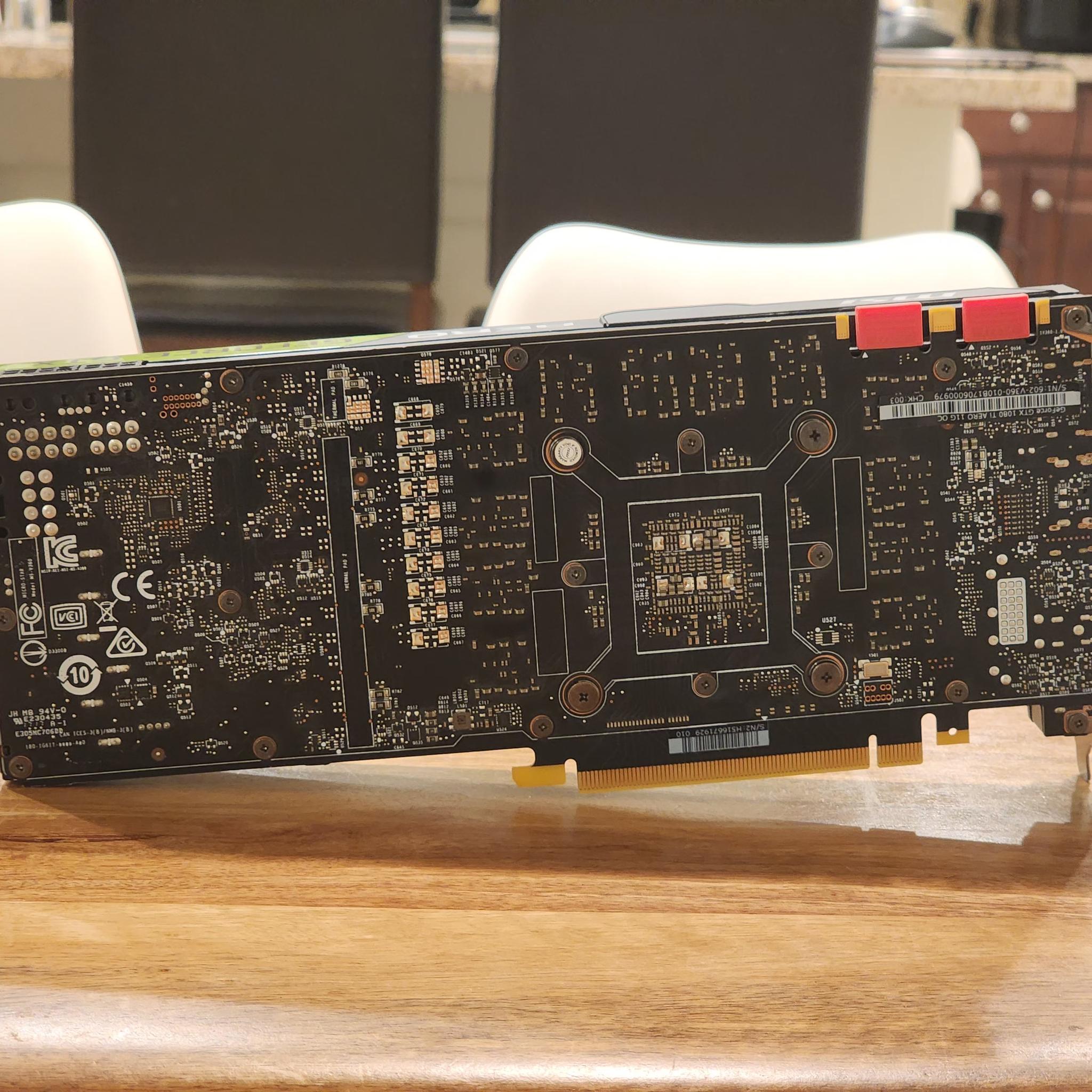 MSI GeForce GTX 1080 Ti AERO OC 11GB 352-Bit GDDR5X