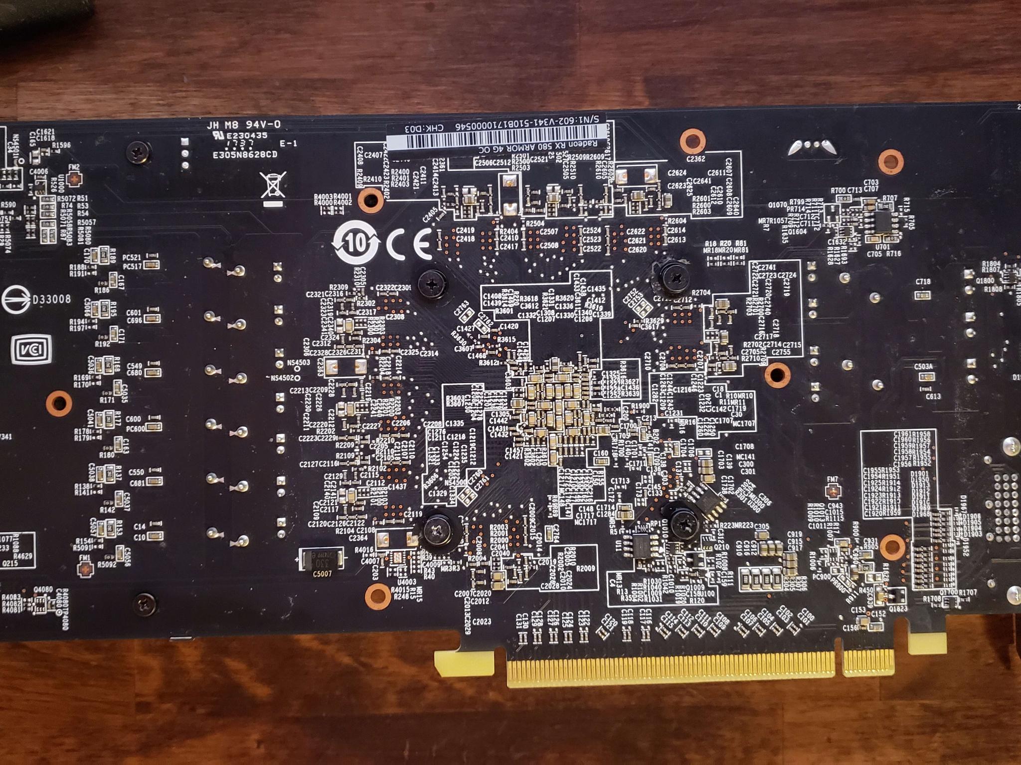MSi RX 580 Armor 4G OC