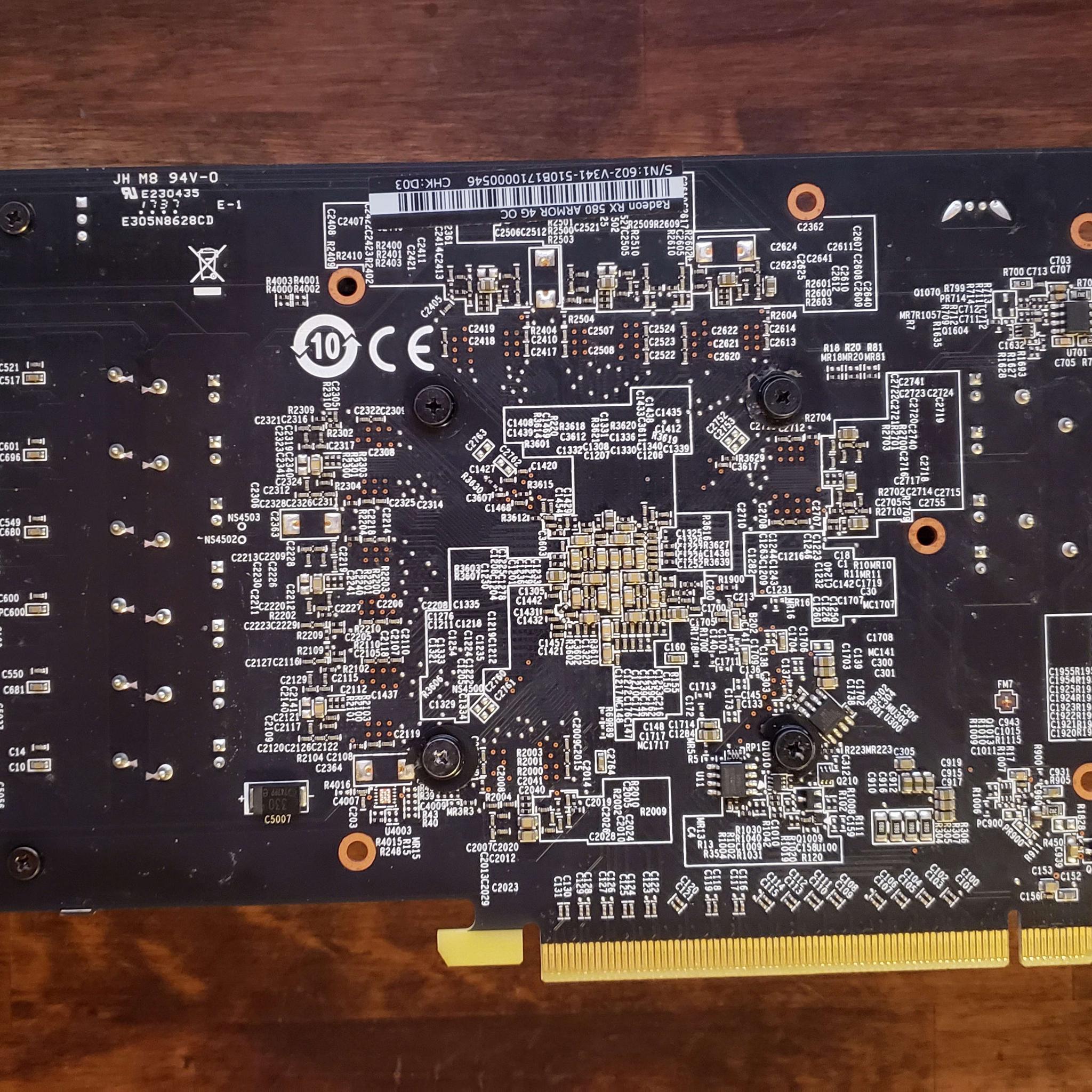 MSi RX 580 Armor 4G OC