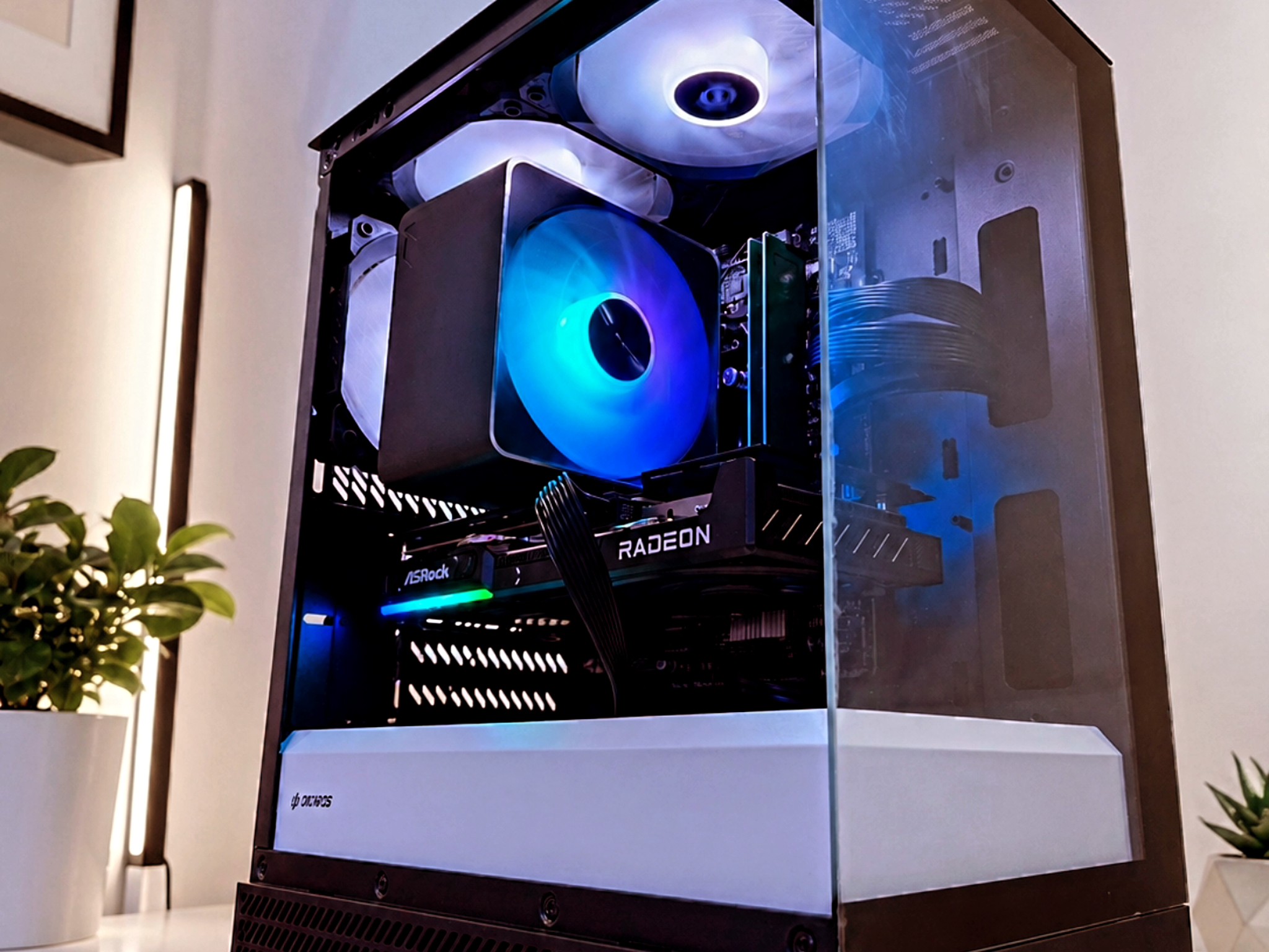 RX 9060 XT 16GB Gaming PC | 1440P Ready | i5 12400 | 16GB DDR5 | Aqua Uno | 2TB SSD | 750W Gold PSU