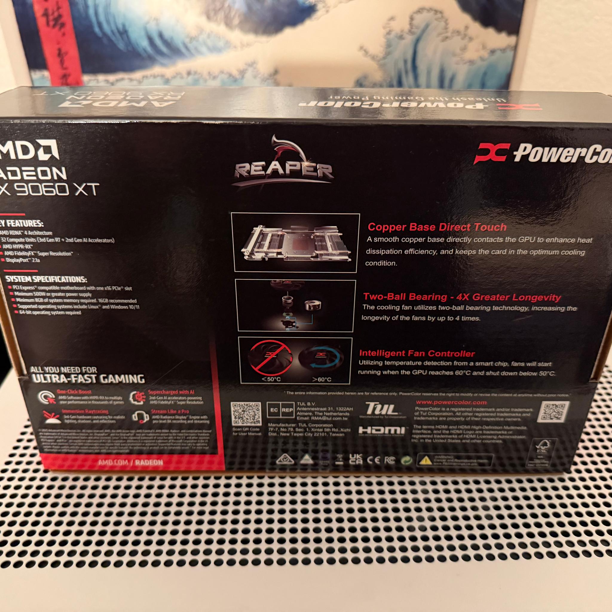 AMD Radeon Power Color 9060XT 16GB