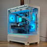 RTX 5070 12GB | Ryzen 7 7700X | 32GB DDR5 | 5TB Storage | Win11 | WIFI | 1440P/4K White Gaming PC
