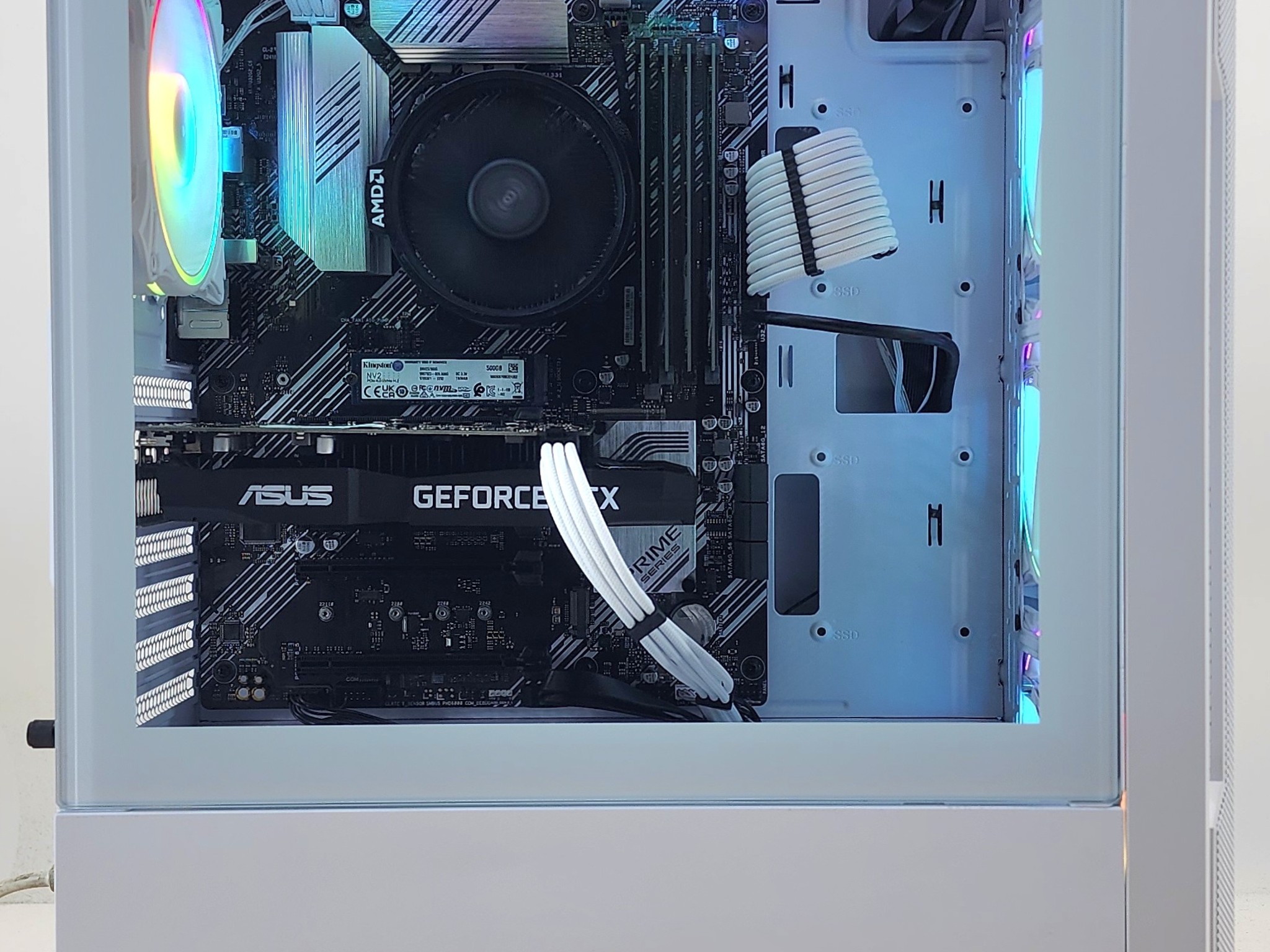 Gaming PC Ryzen 5 5600G 16GB RAM 500GB SSD GTX 1650 4GB Windows 11 Computer