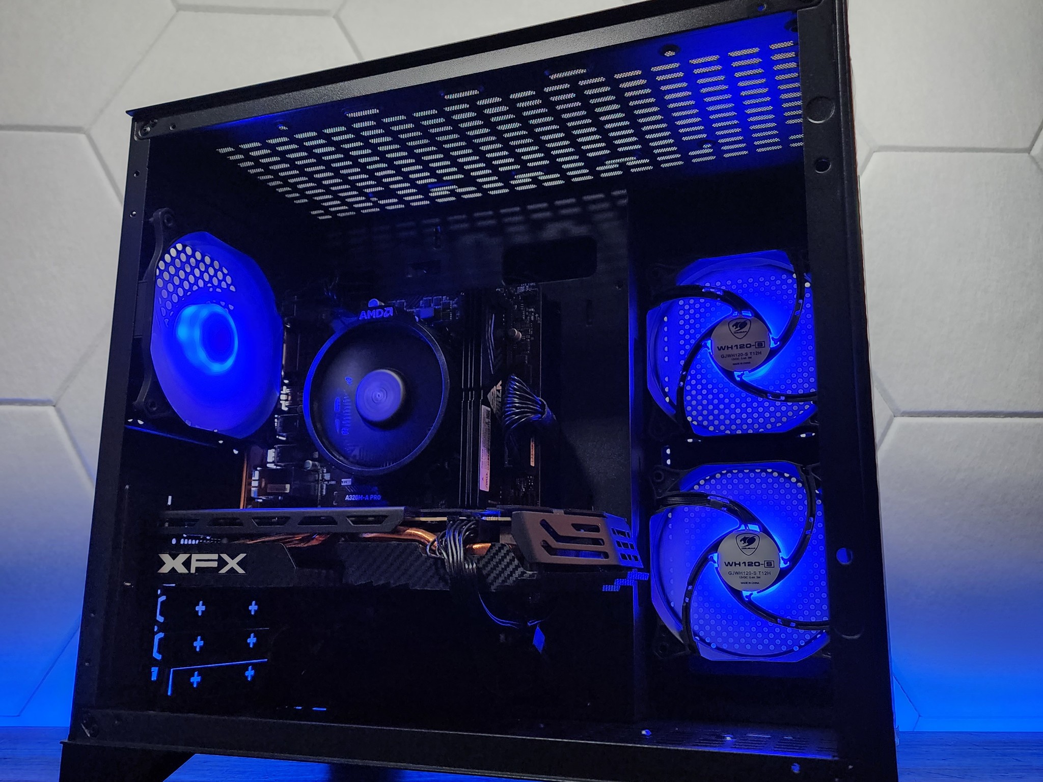 💙🖤💜 XFX RX 580 8GB // AMD Ryzen 5 1600AF // Neo Forza 16GB 3600MHz