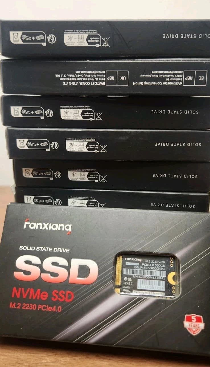 10 Piece - FanXiang S700 PCIe 4.0 NVMe M.2 SSD 500gb – Blazing-Fast Speeds