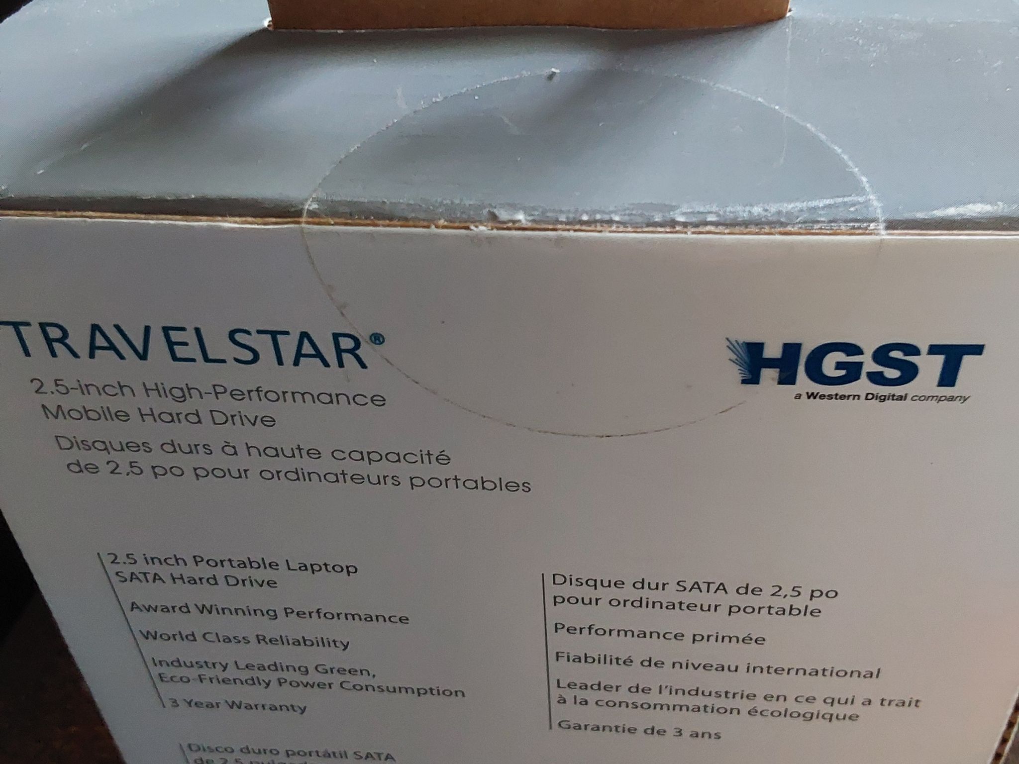 NEW HGST (Hitachi) Travelstar 1TB SATA 2.5” Internal Mobile/Laptop Hard Drive