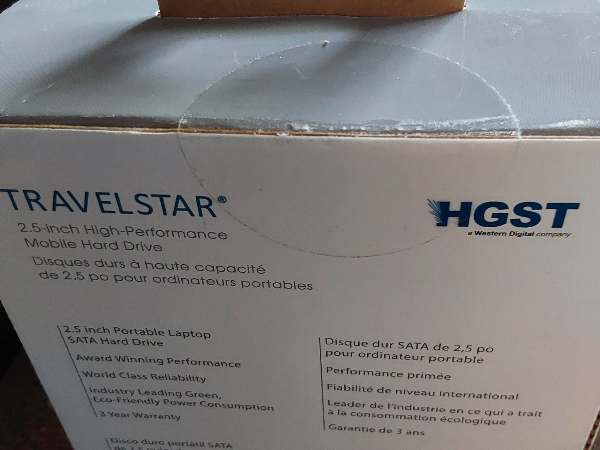NEW HGST (Hitachi) Travelstar 1TB SATA 2.5” Internal Mobile/Laptop Hard Drive
