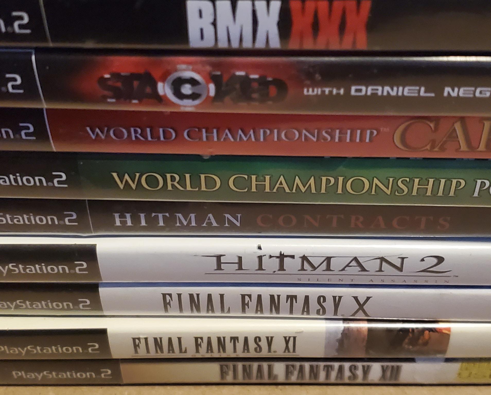 PS2 Fat model console w/games bundle