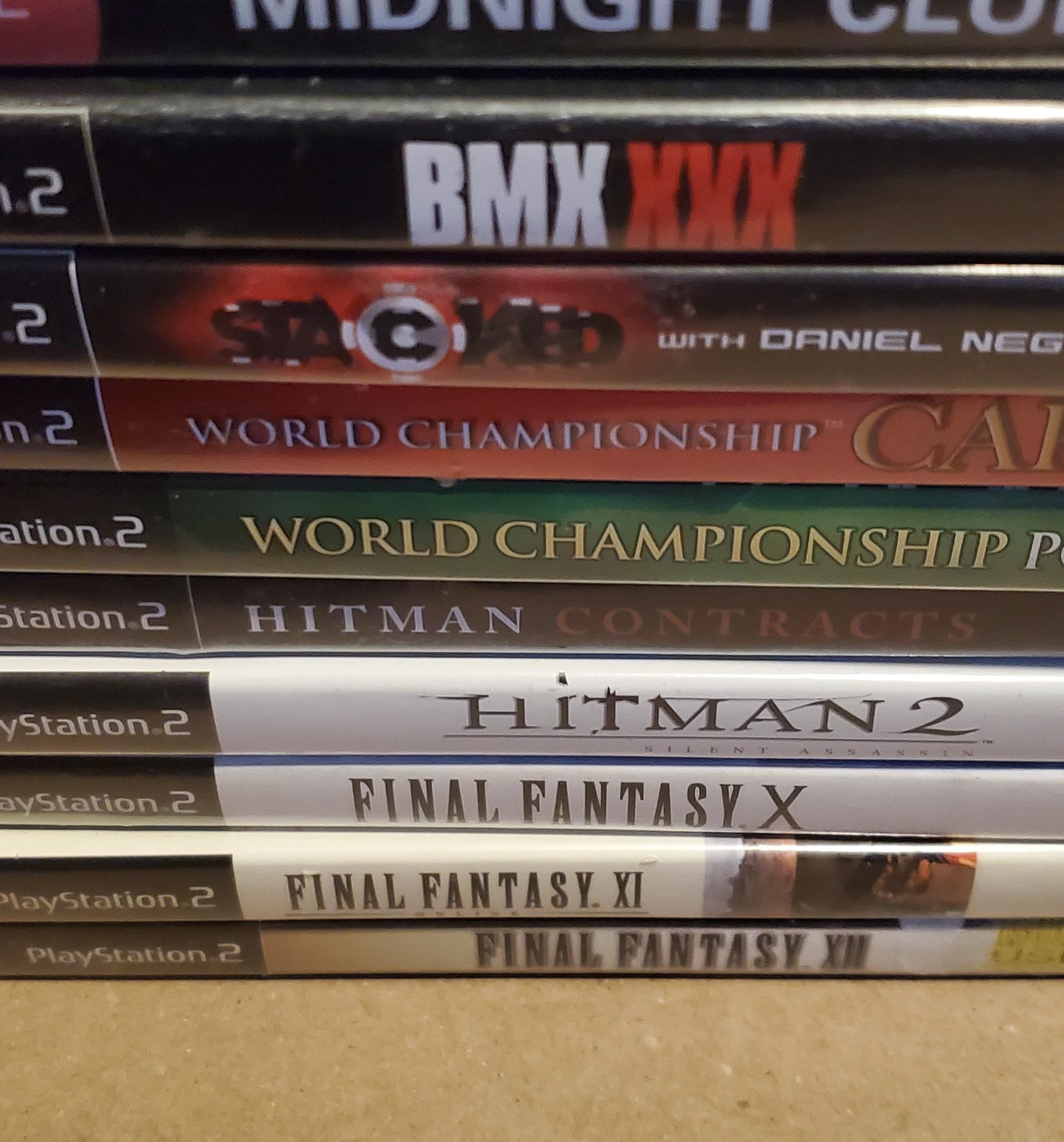 PS2 Fat model console w/games bundle