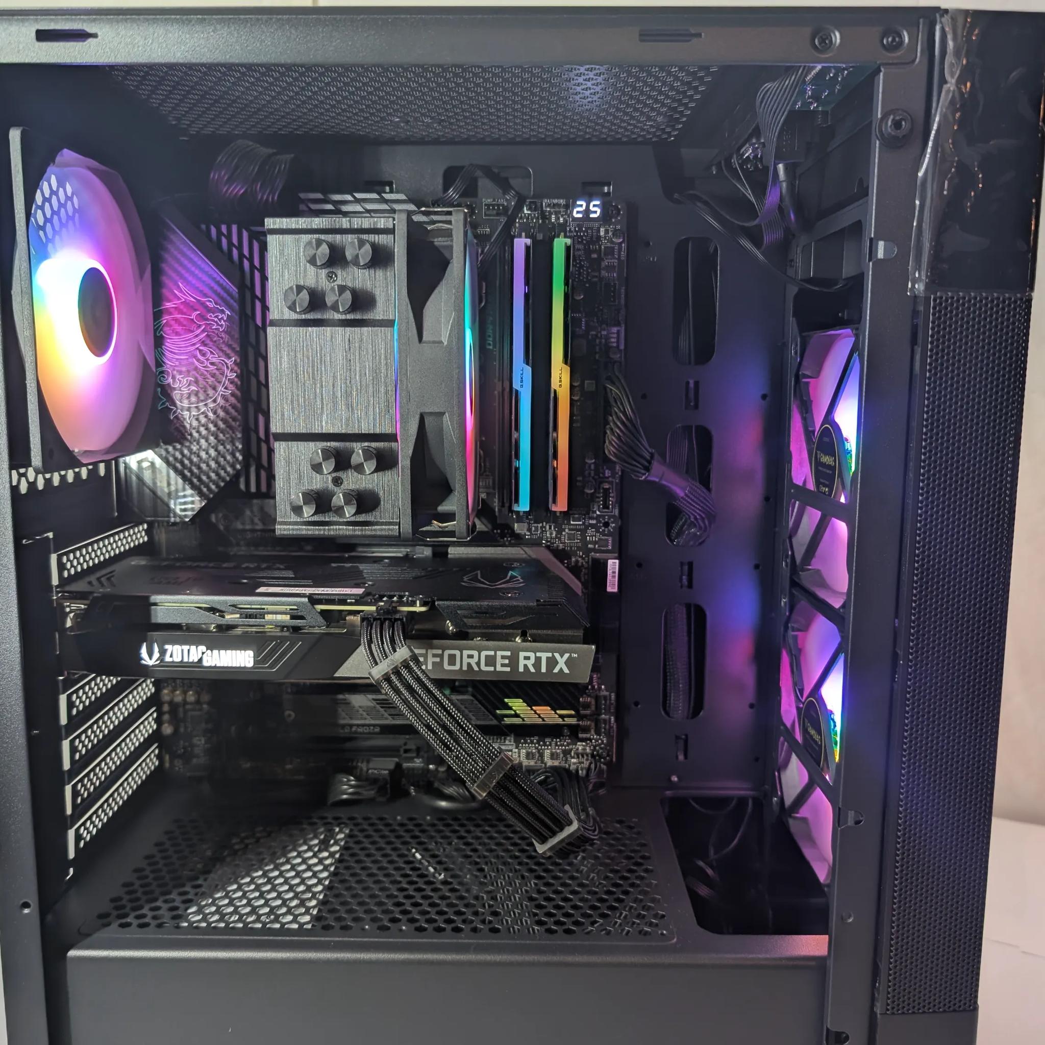 🔥 High-Performance Gaming PC – i7-10700K | RTX 3060 Ti | 32GB DDR4 | 1TB NVMe SSD | Windows 11 🔥