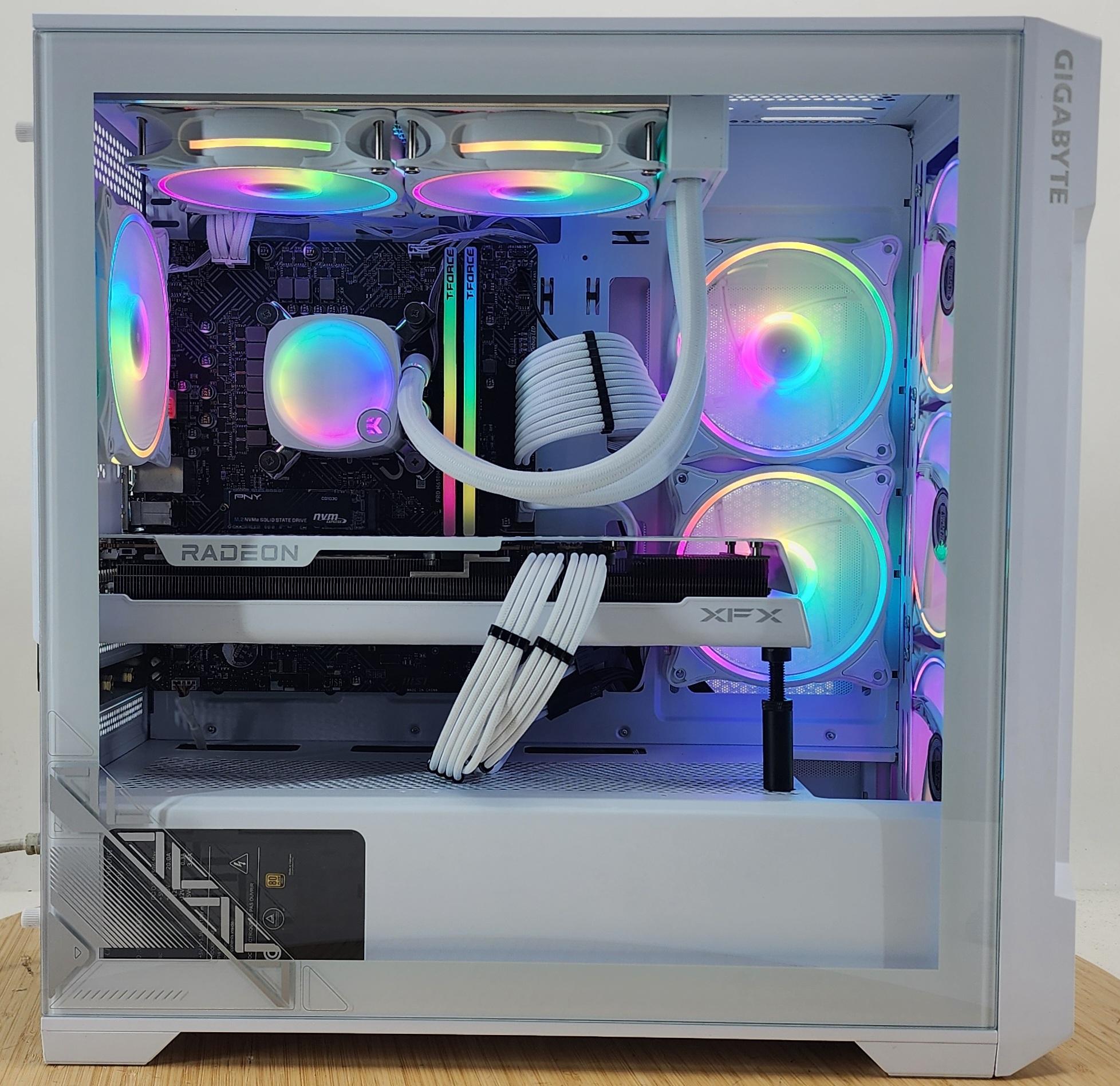 Gaming PC i5-12600KF 16GB RAM 1TB SSD RX 7800 XT 16GB Windows 11 Computer