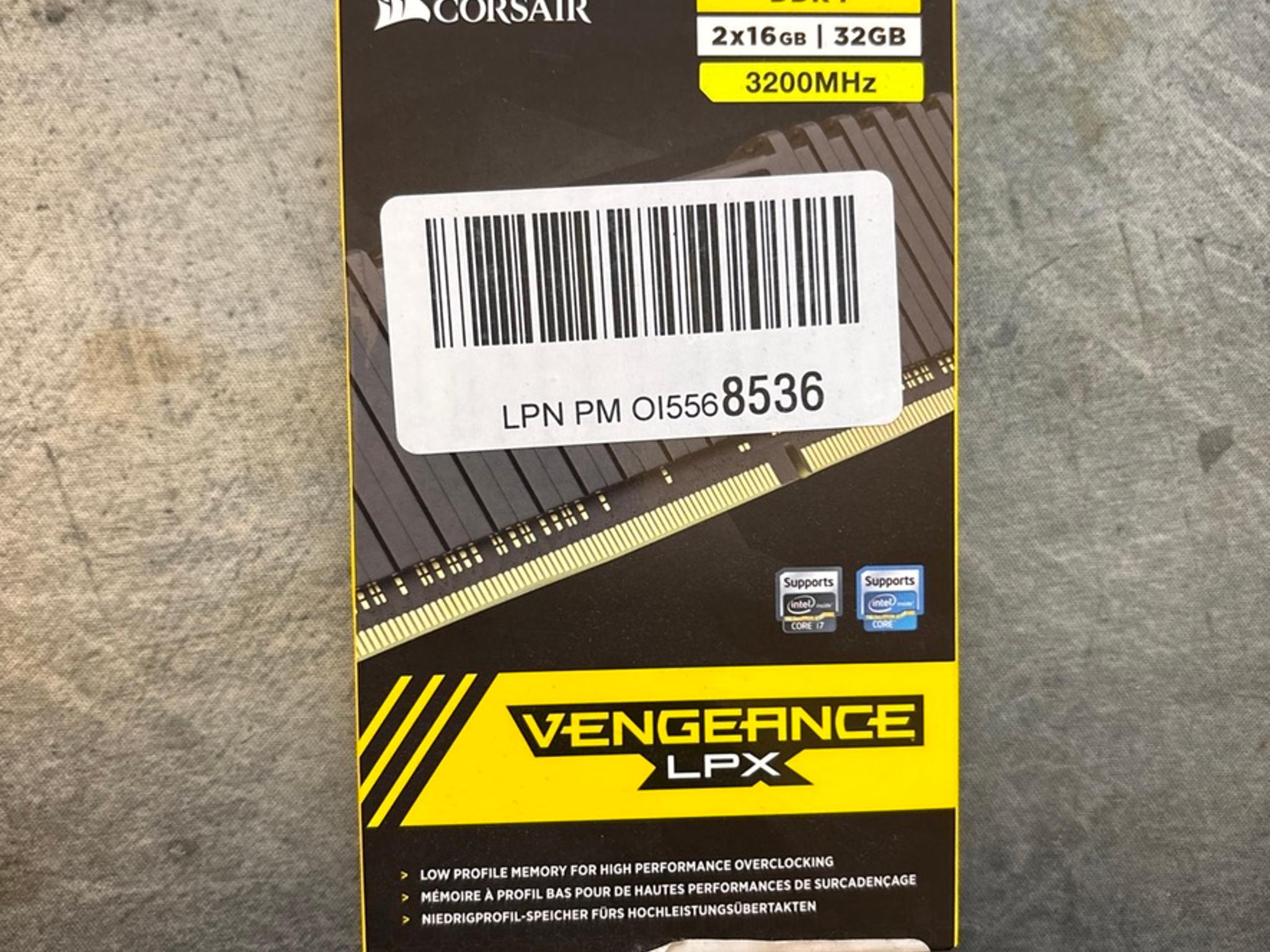 Corsair Vengeance LPX 32GB PC4-25600 DDR4-3200 Memory
