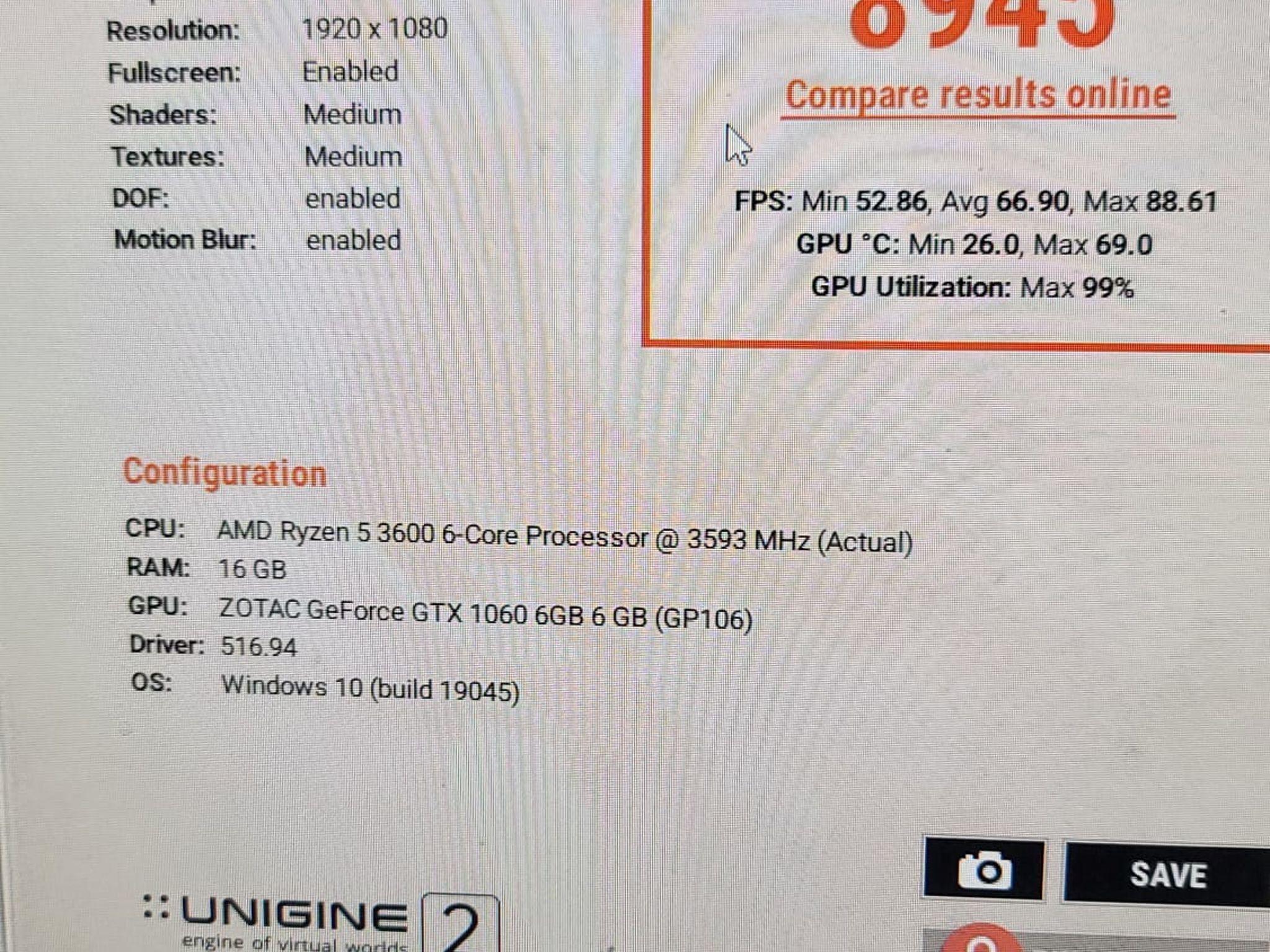 HP Omen Build ( Ryzen 3600 GTX 1060 6G)