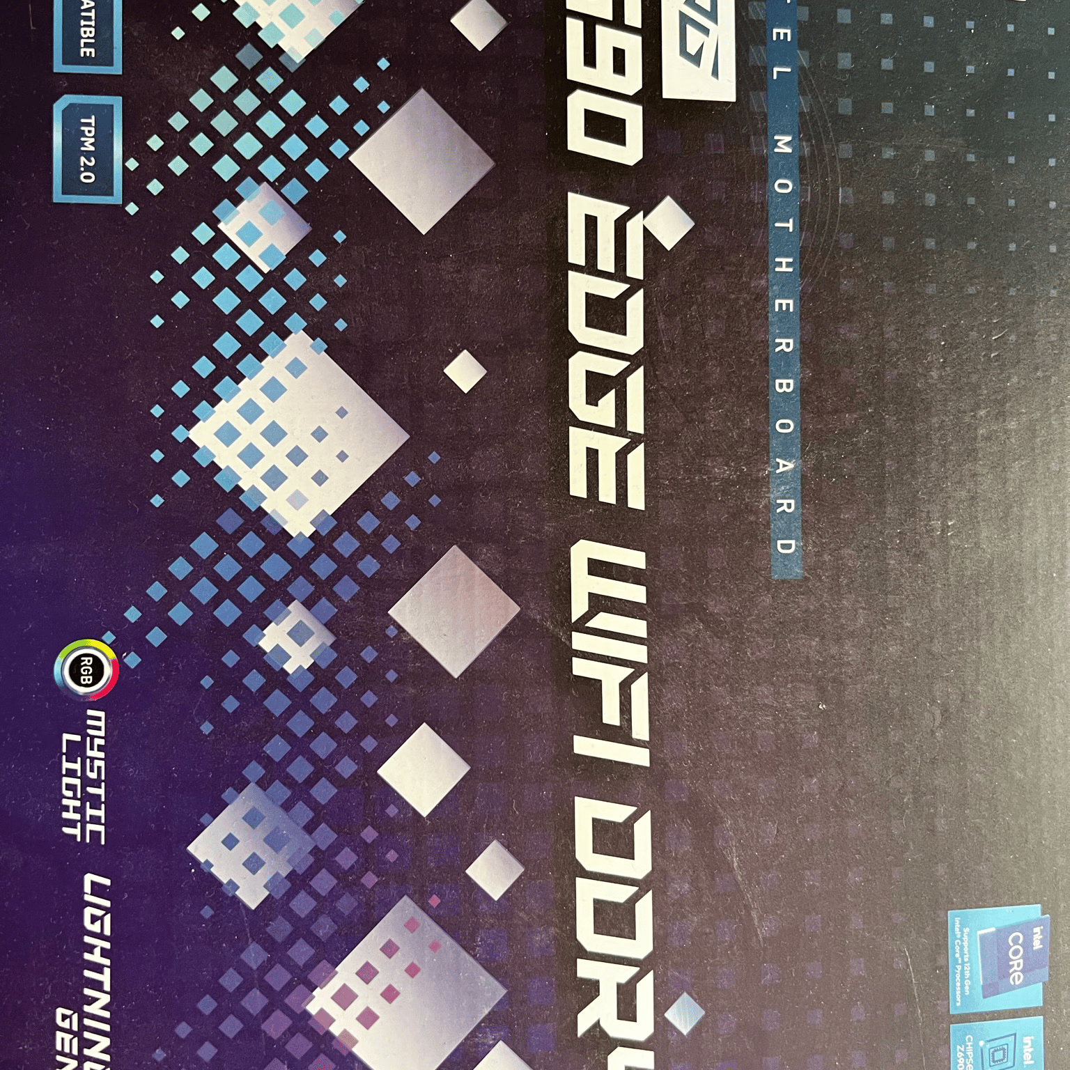 MSI Z690 Edge WiFi DDR4 Motherboard (READ DESCRIPTION)