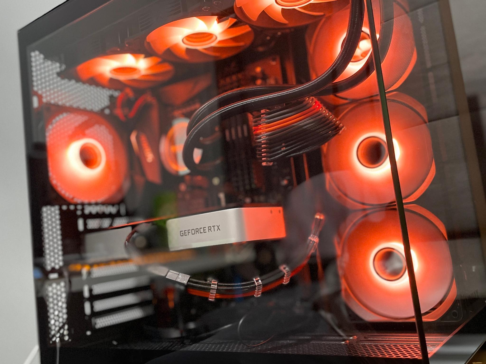 ☀️ SolarFlare RTX Gaming PC – 3060 Ti Performance Build
