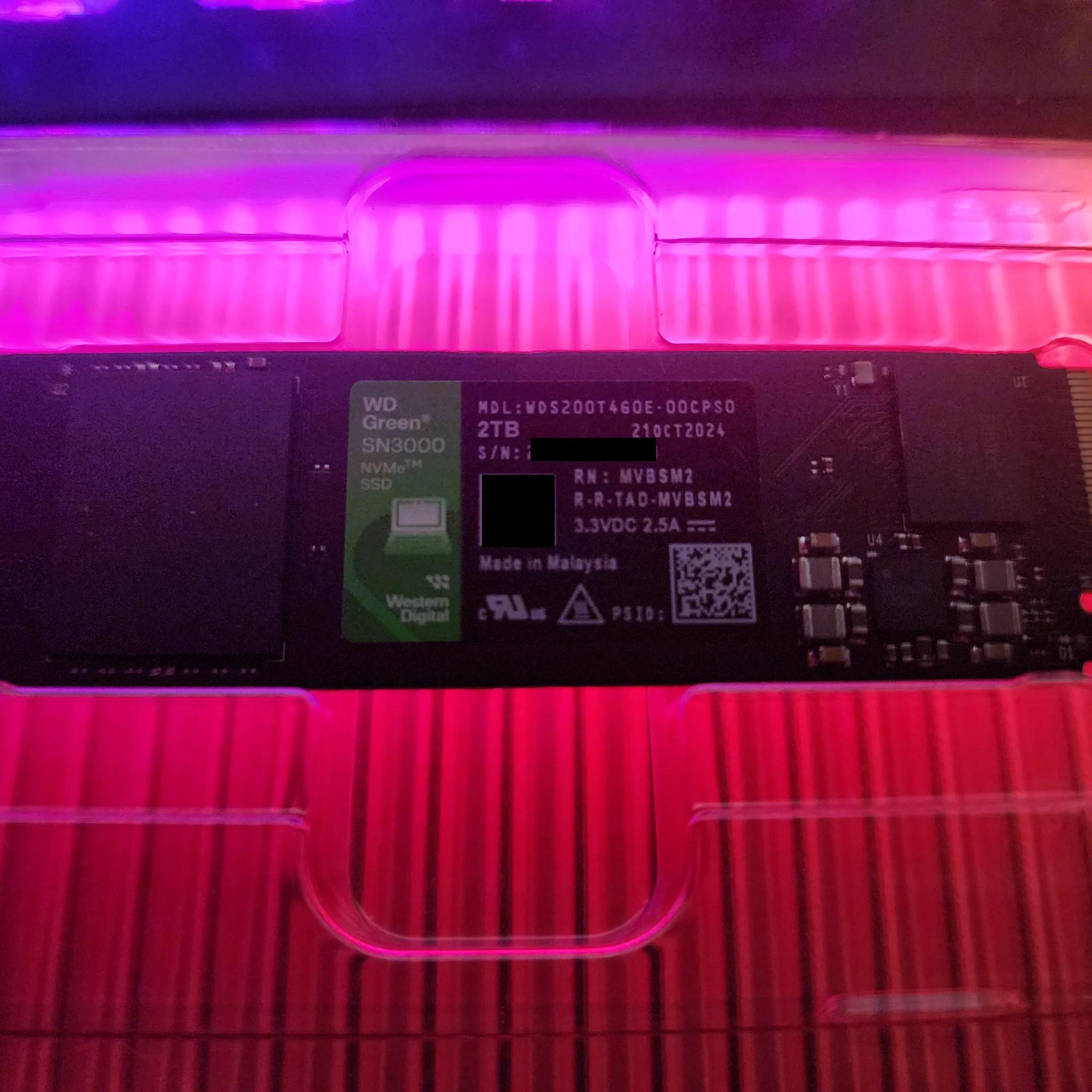 WD Green SN3000 NVMe 2TB