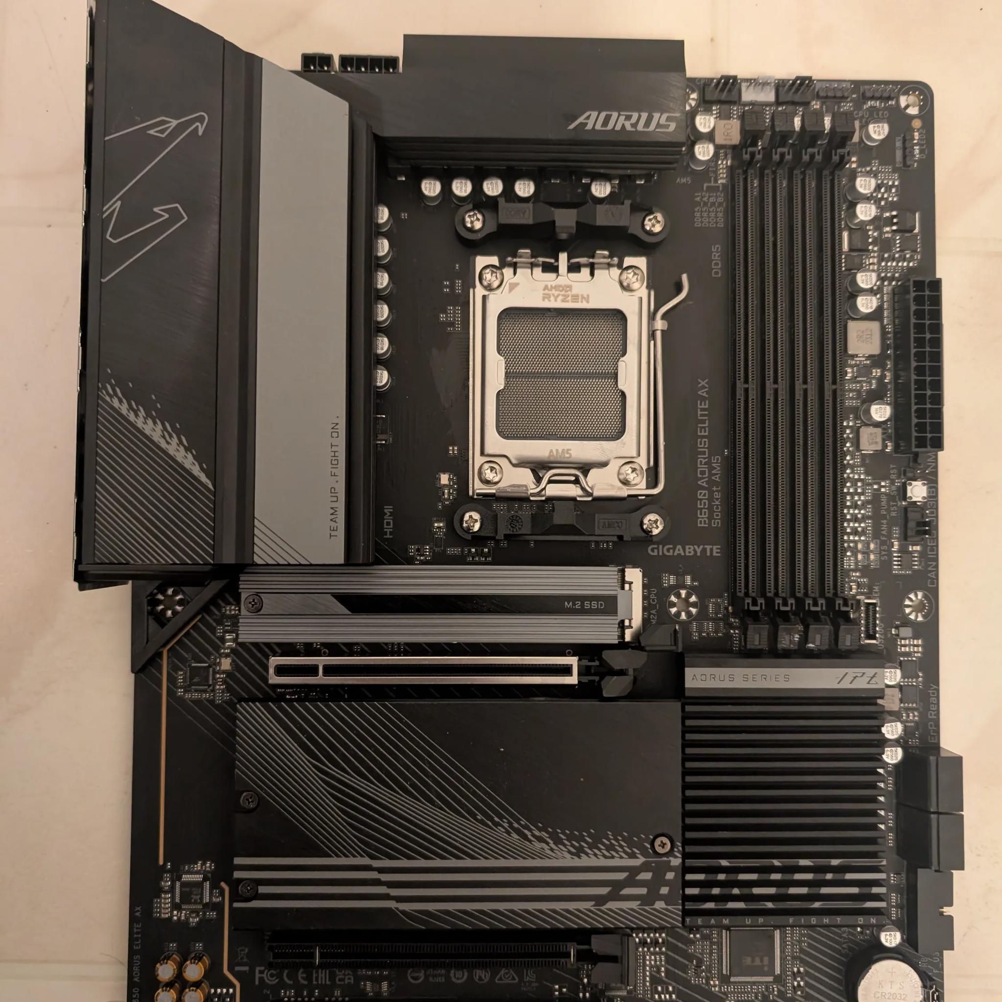 GIGABYTE B650 AORUS ELITE AX ATX AM5 (DDR5, PCIe 5.0)