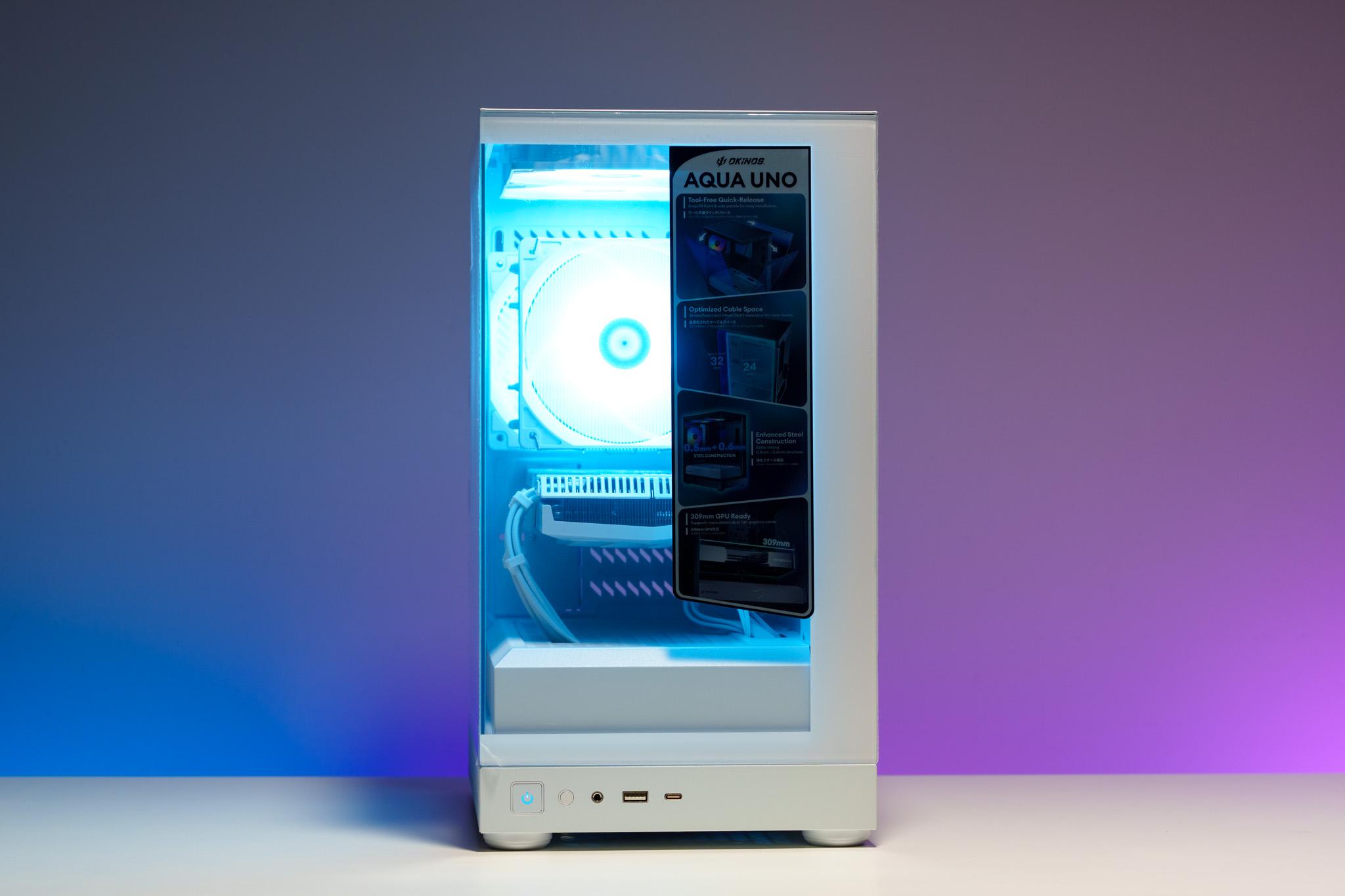 All White Gaming PC | RTX 3060 Ti | Ryzen 5 | 16GB DDR4 | 512GB m.2 drive | 750W PSU