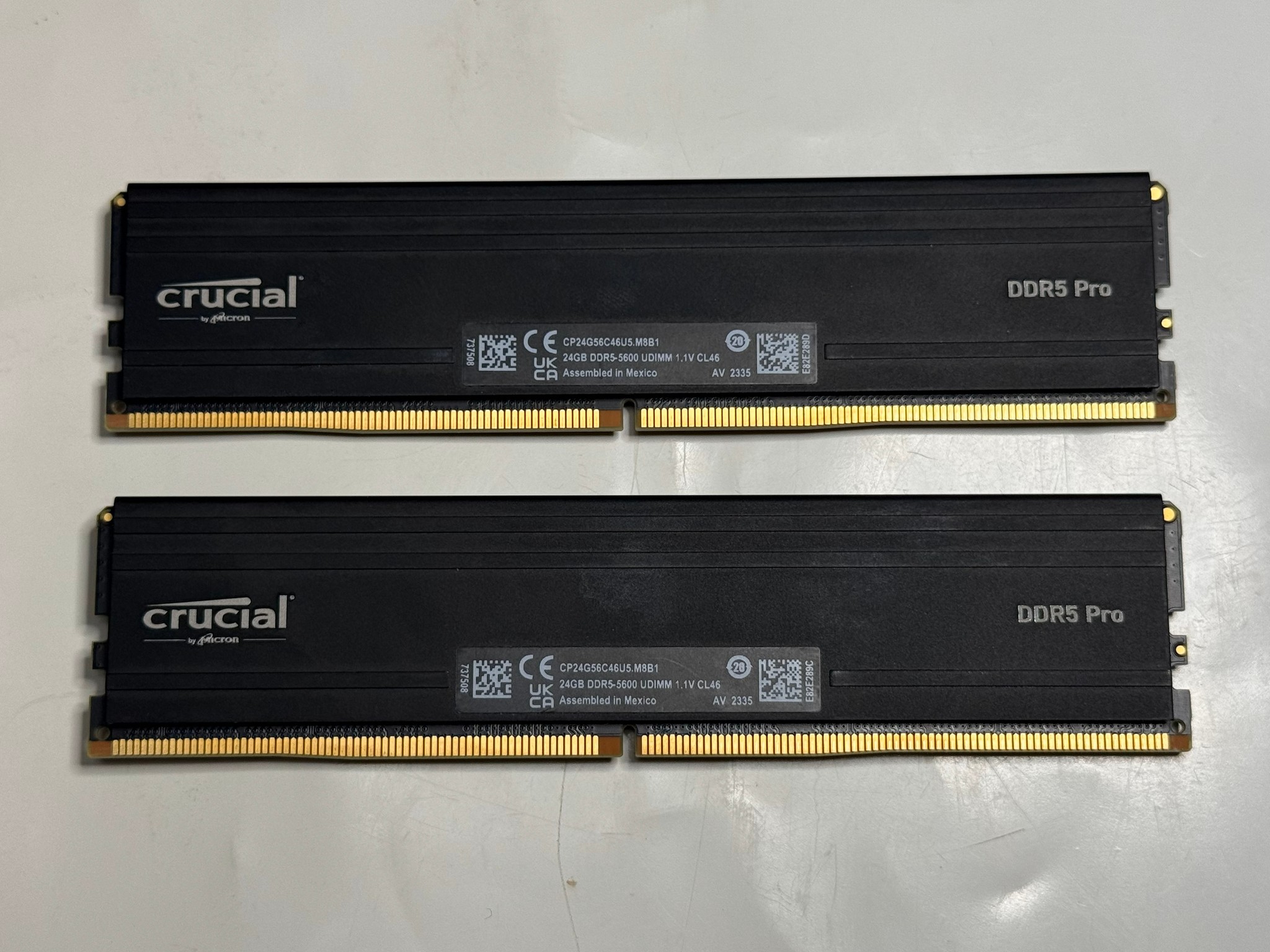 Crucial 2 X 24GB DDR5-5600 UDIMM