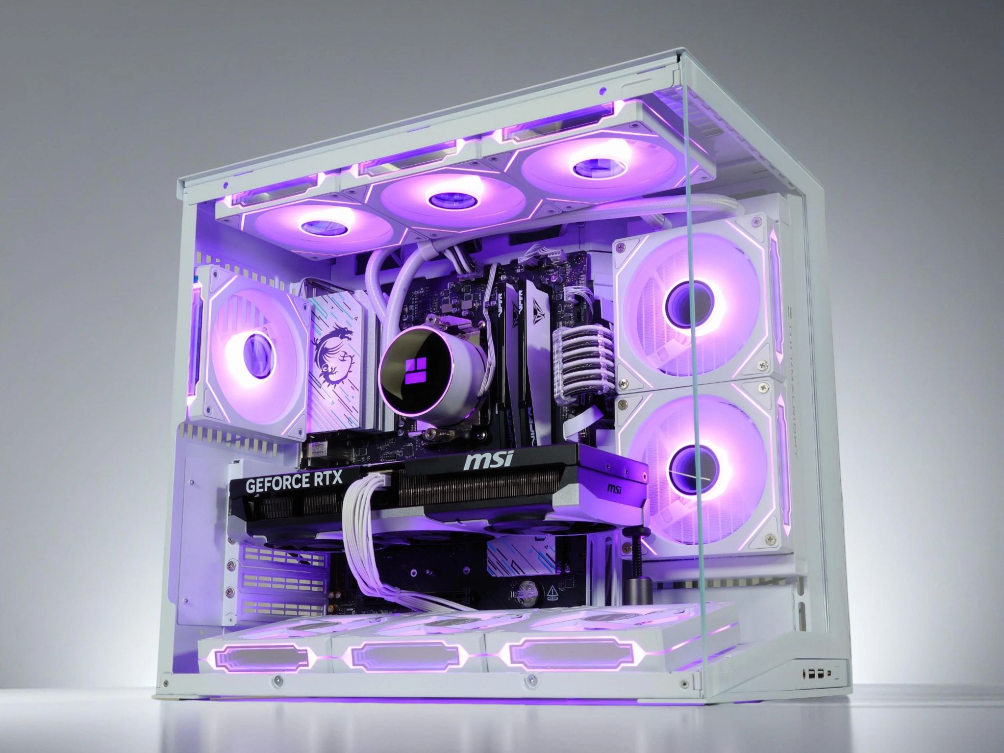 🧊🌊 Nvidia RTX 5080 16GB⚪ AMD RYZEN 7 9800X3D ⚪32GB DDR5⚪2TB NVME