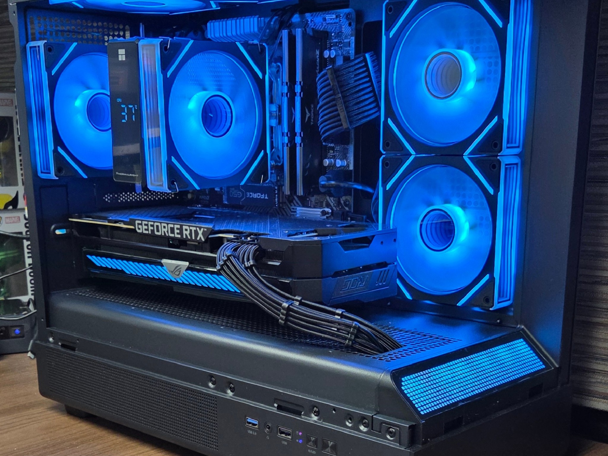 UDGX Dark Nebula – ROG Strix RTX 3070 • 1440p Gaming PC
