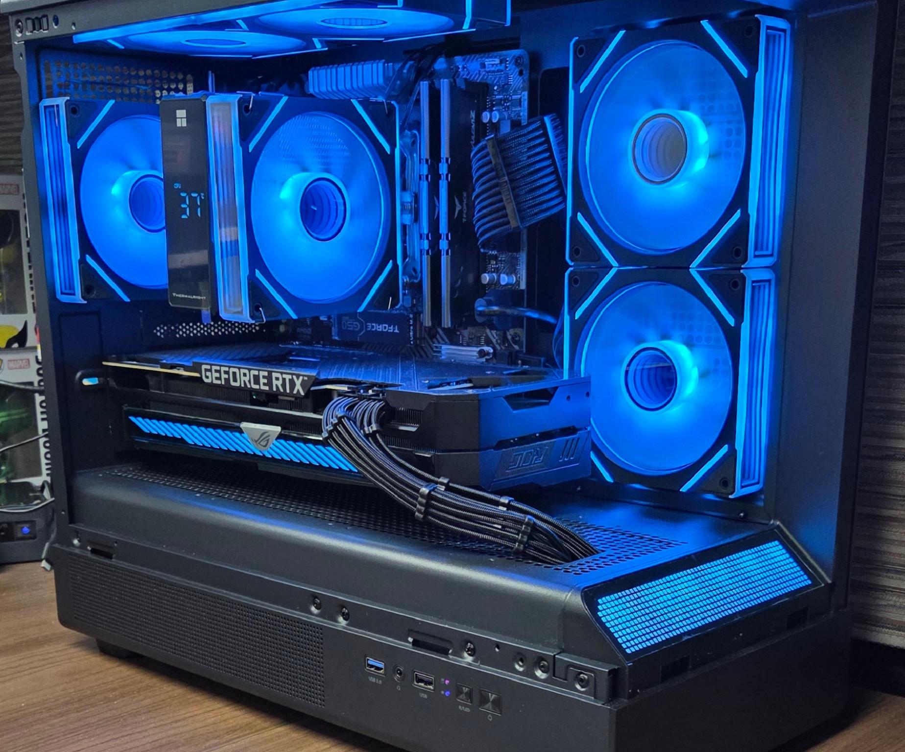 UDGX Dark Nebula – ROG Strix RTX 3070 • 1440p Gaming PC