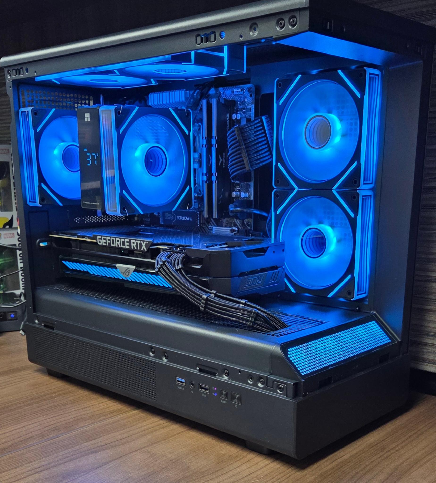 UDGX Dark Nebula – ROG Strix RTX 3070 • 1440p Gaming PC