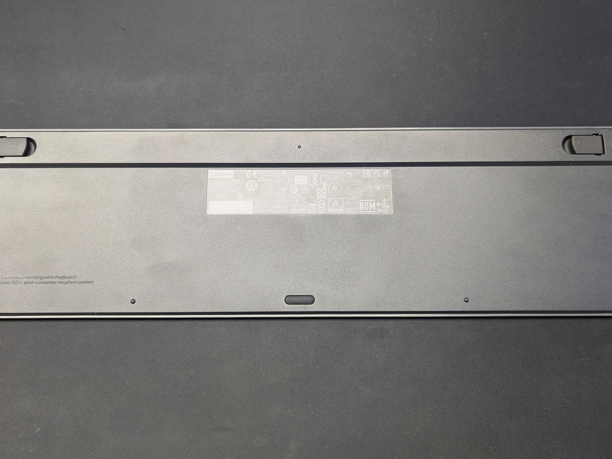 Lenovo Professional Wireless Rechargeable Keyboard