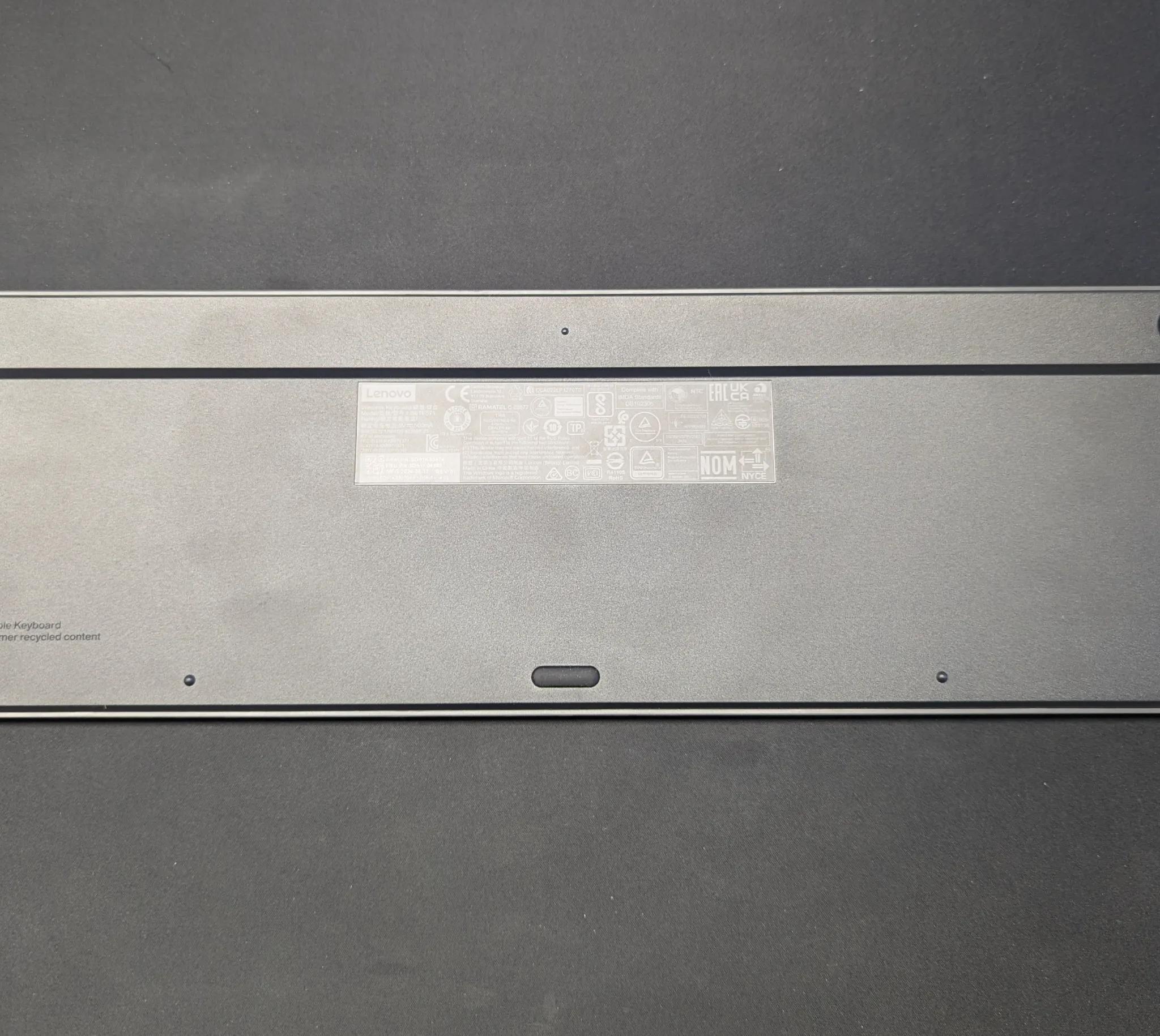 Lenovo Professional Wireless Rechargeable Keyboard