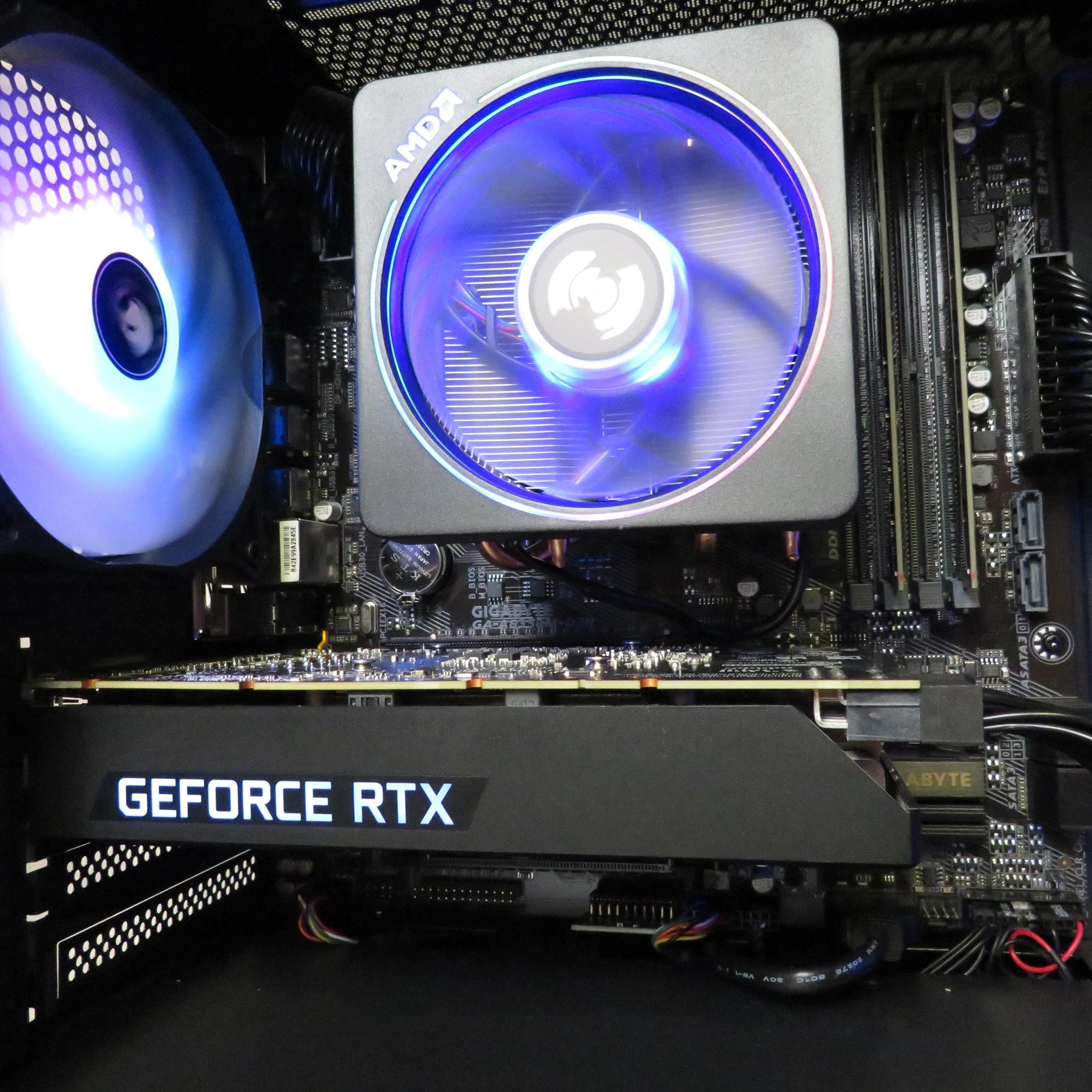 Mid Range MASTER! RTX 3060 12 GB + Ryzen 5 5500 + 16 GB DDR4 + 1 TB NVME