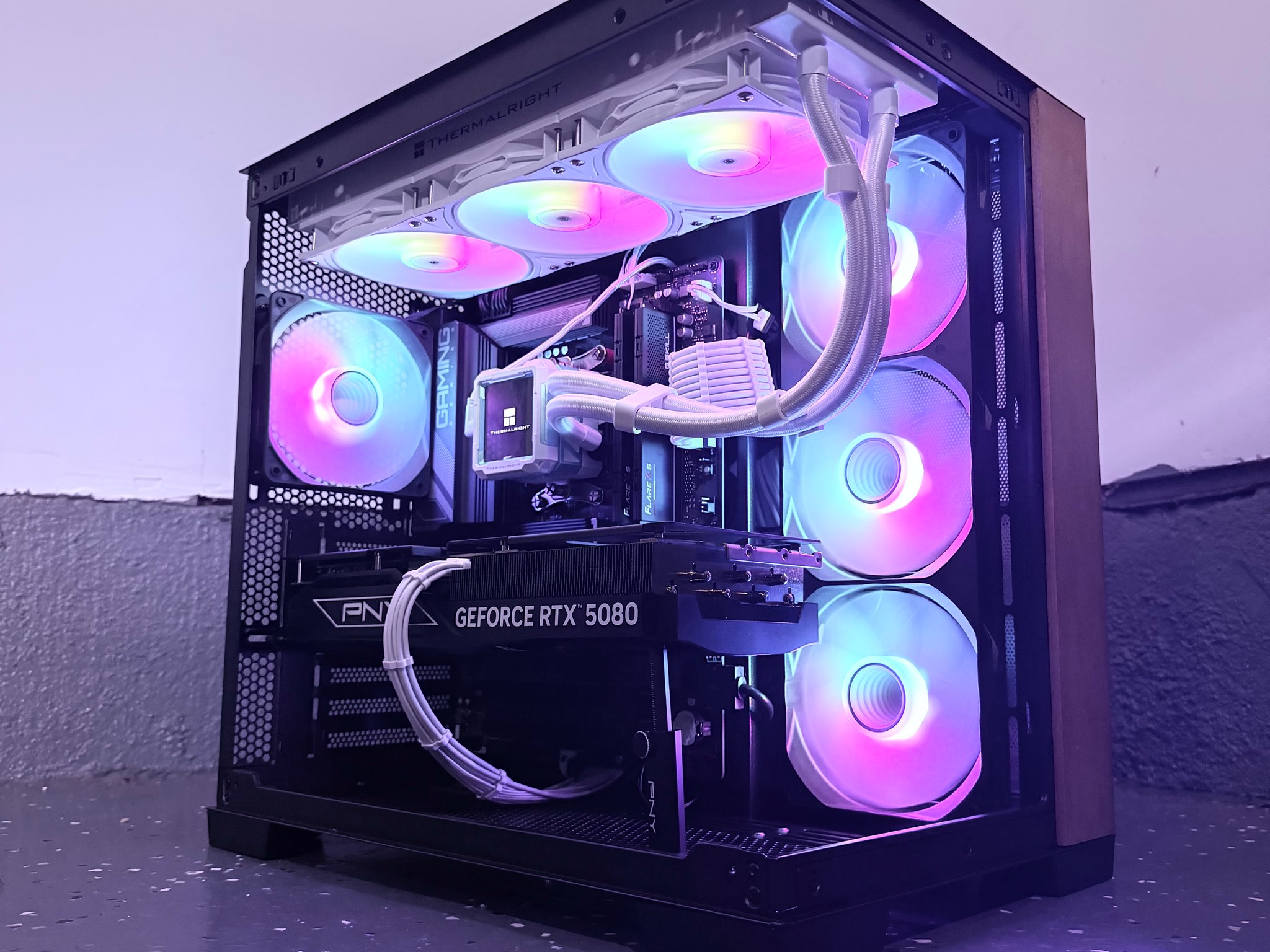 🌈"Astral Timber"🪵| 4k Gaming | RTX 5080 16GB | Ryzen 7 7800X3d | 32B DDR5 Ram | 2TB Storage