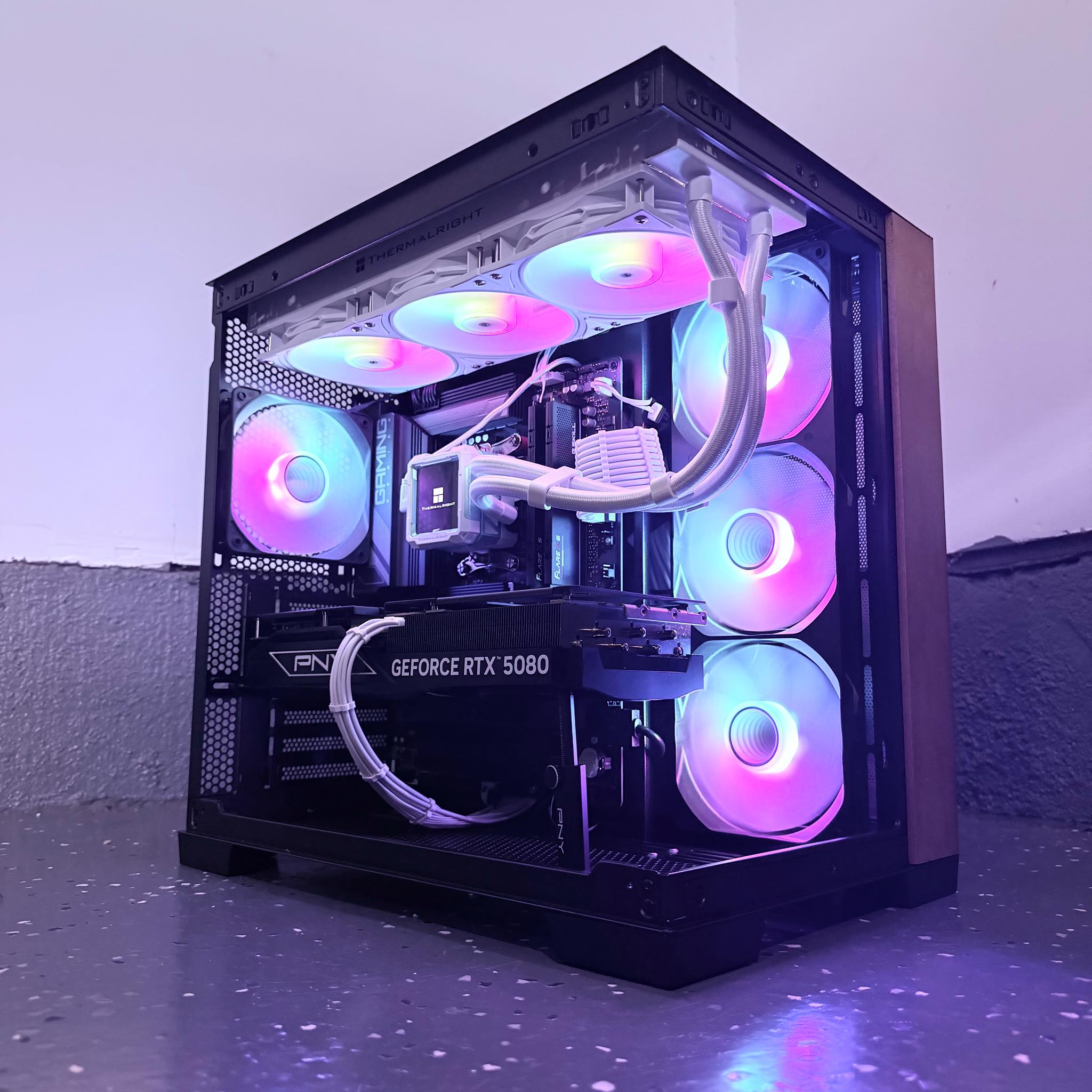 🌈"Astral Timber"🪵| 4k Gaming | RTX 5080 16GB | Ryzen 7 7800X3d | 32B DDR5 Ram | 2TB Storage