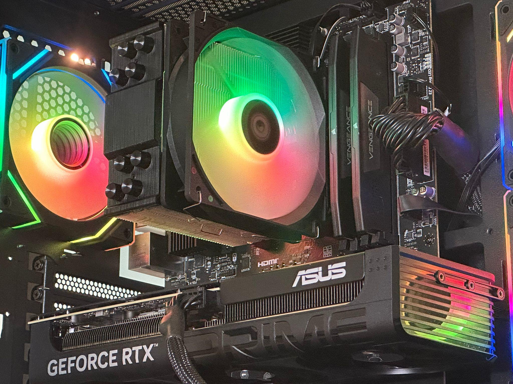 RTX 5060 TI 16GB, RYZEN 5, 32GB DDR5 RAM, WIN 11, WIFI, Gaming PC