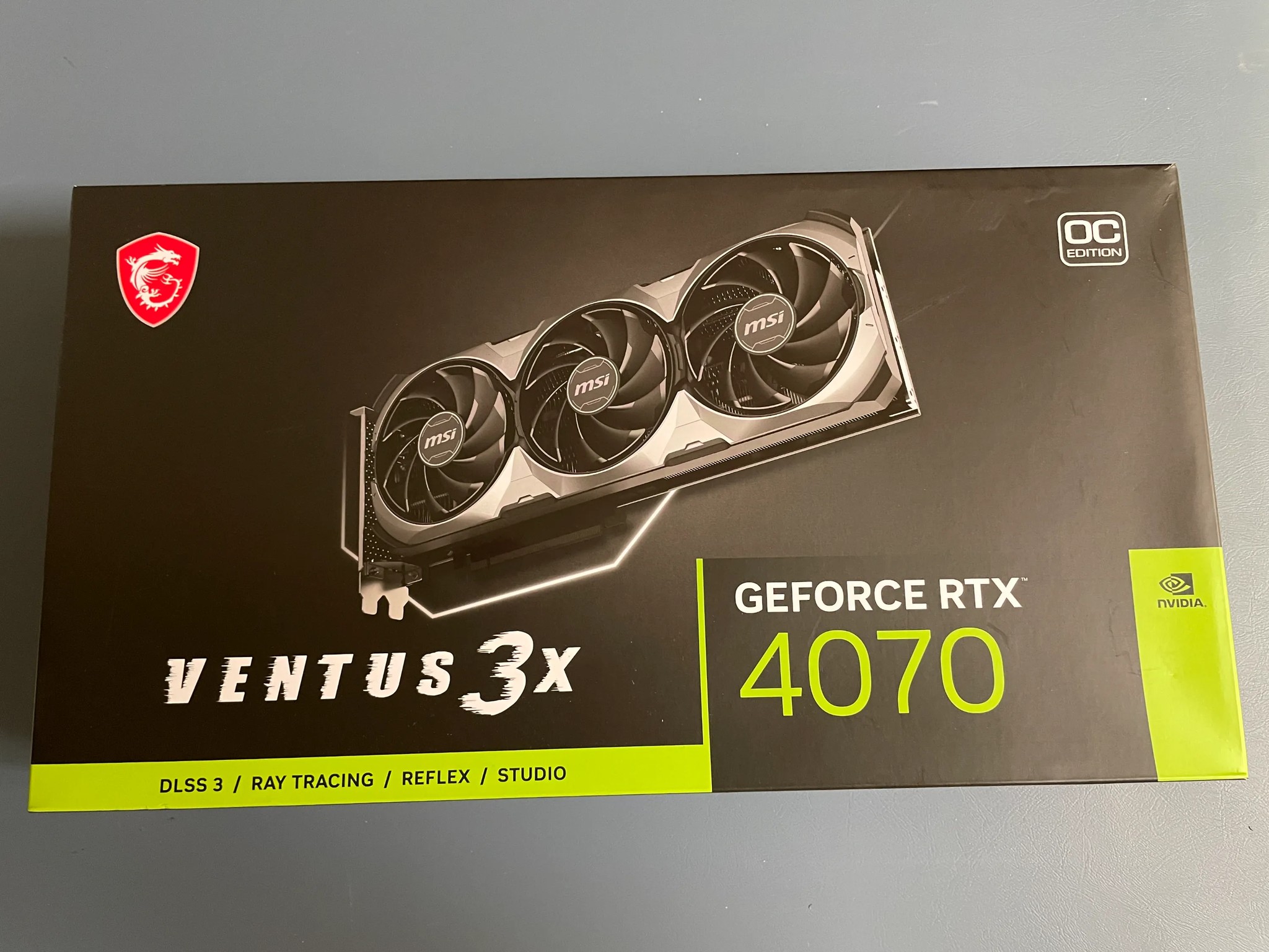 LIKE NEW! MSI RTX 4070 VENTUS 3X 12G OC