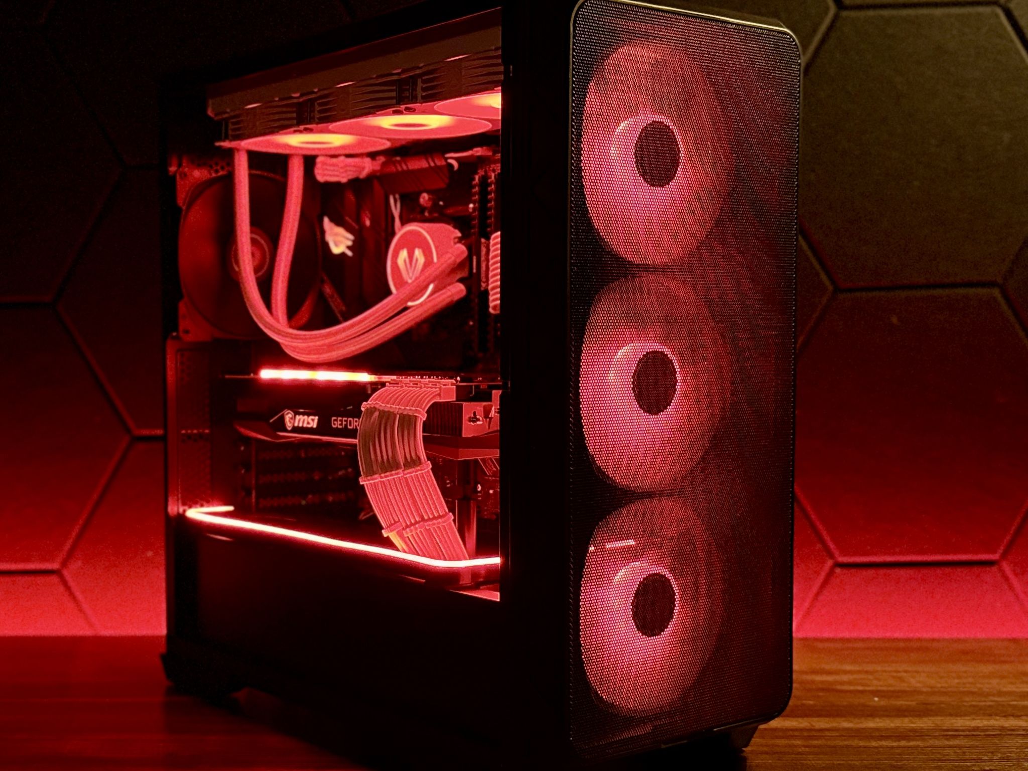 ♦️Ruby♦️ RTX 3080 / AMD R7 5800X / 1TB NVME / 32GB DDR4 RAM / 360 AIO / Windows 11 Pro