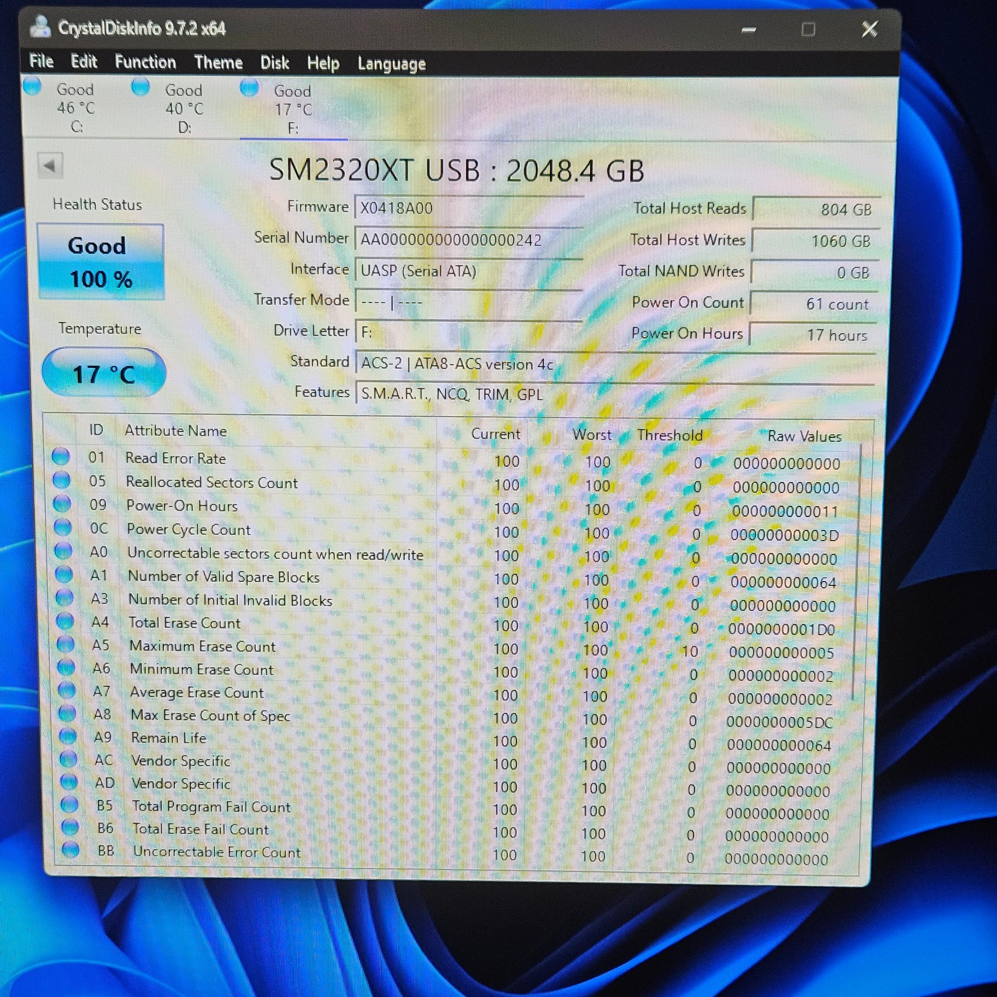 Kootion SM2320 XT USB Gen 3.2 2TB PSSD